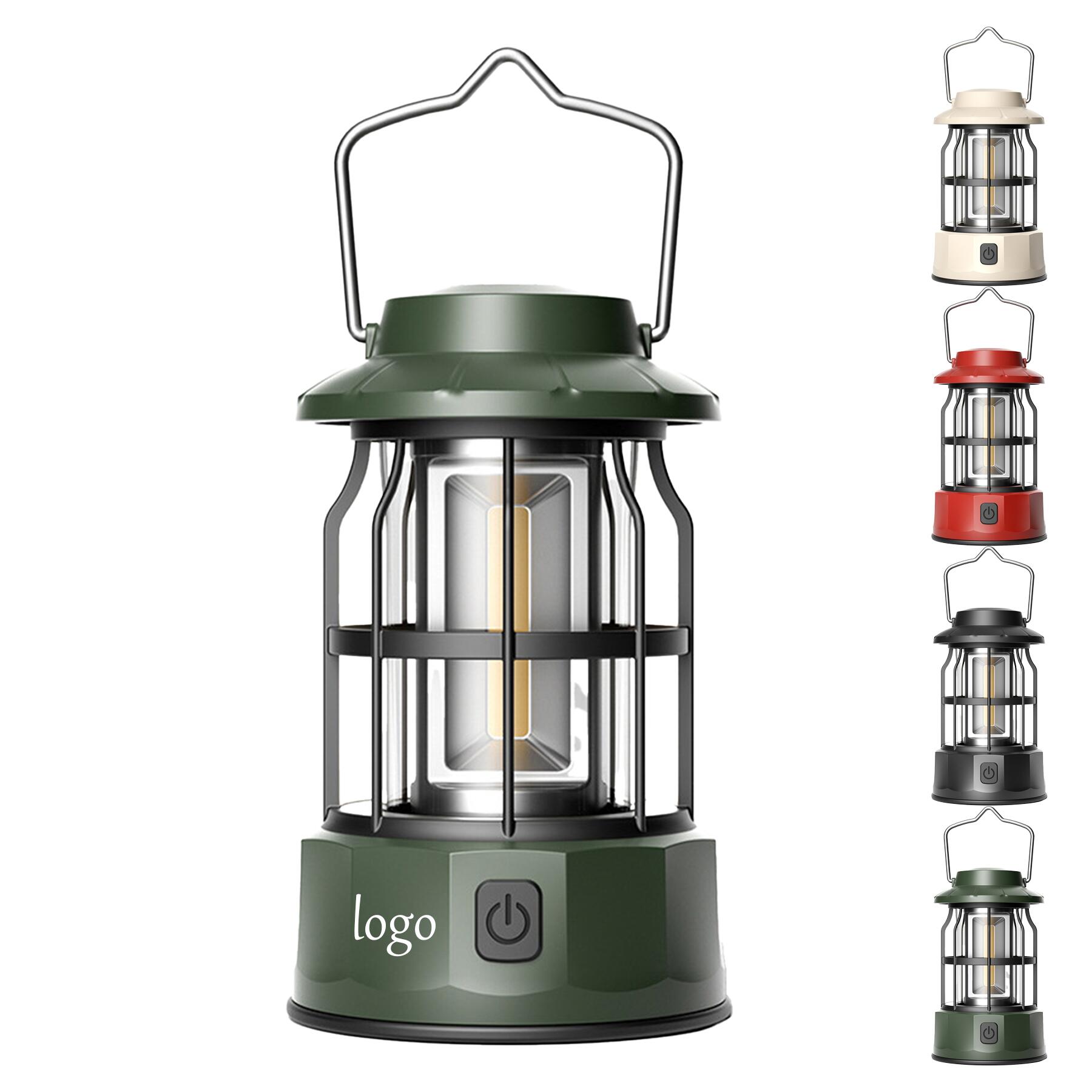 Vintage Rechargeable Camping Lantern