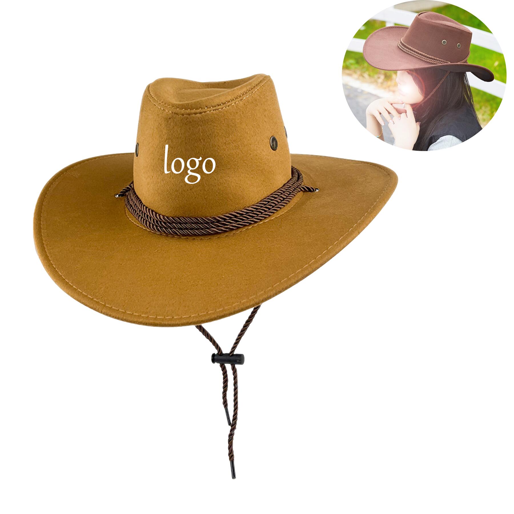 Western Cowboy Fedora Hat