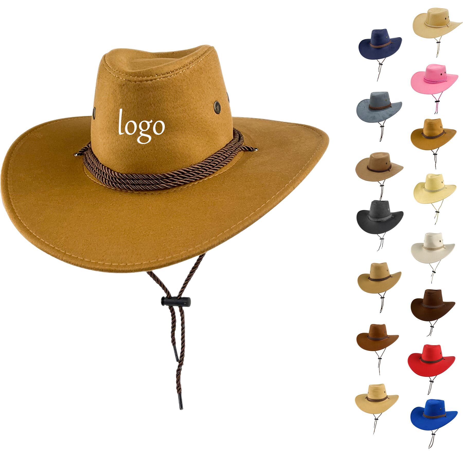 Western Cowboy Fedora Hat
