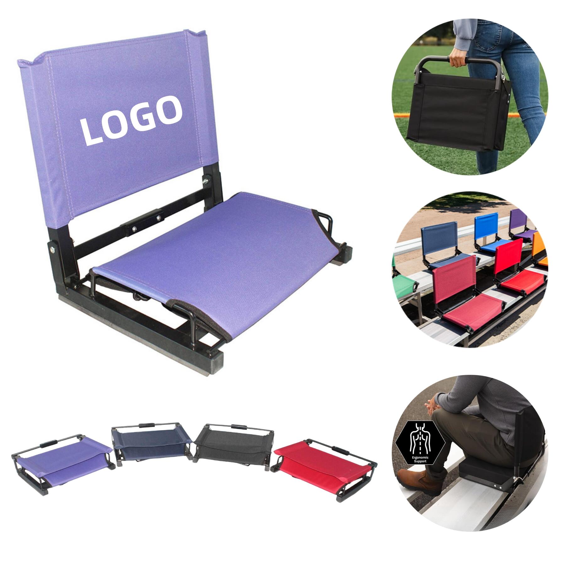 On-the-Go Stadium Seating Cushion