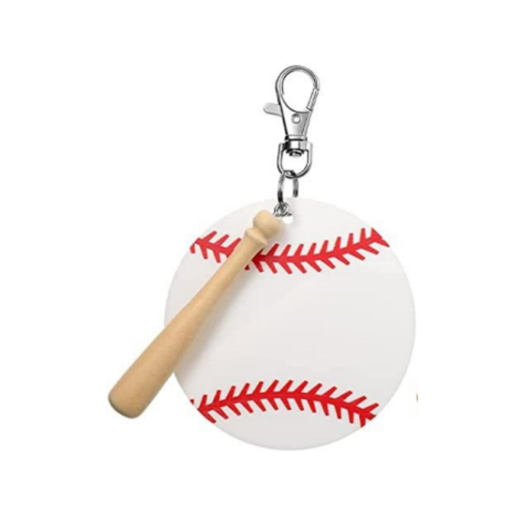 Baseball Softball Acrylic Keychain Kit