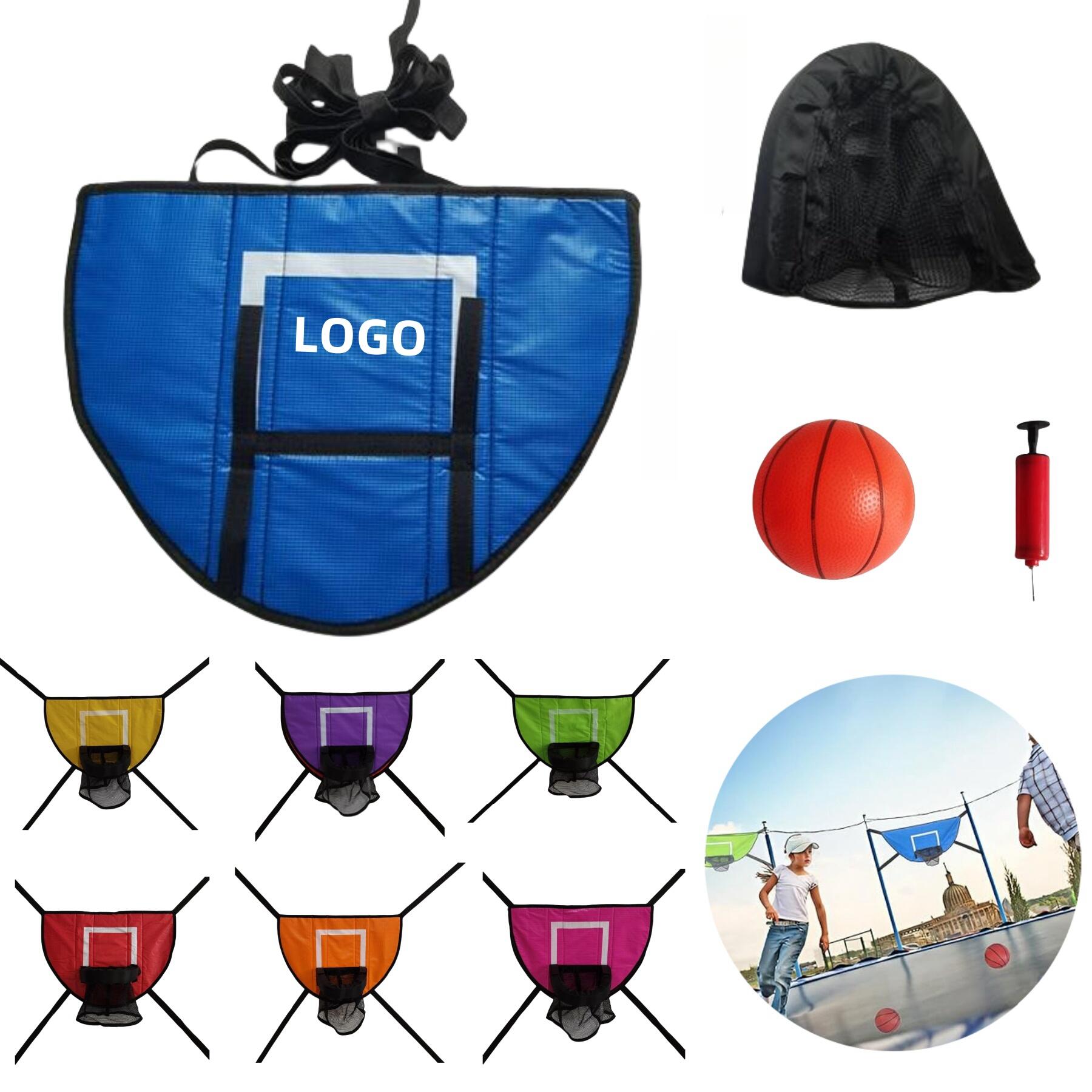Trampoline Basketball Hoop Attachment