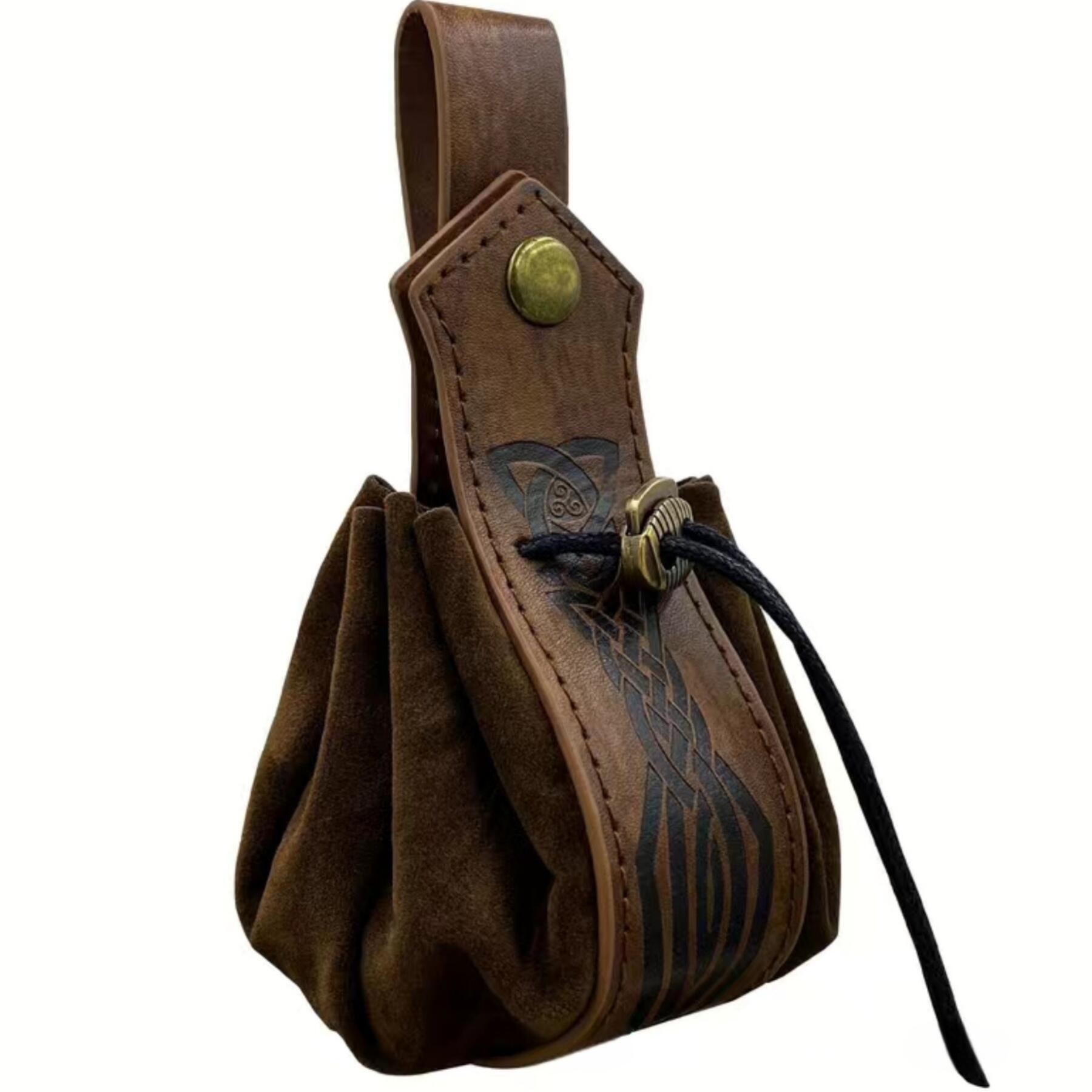 Medieval Vintage PU Leather Pouch