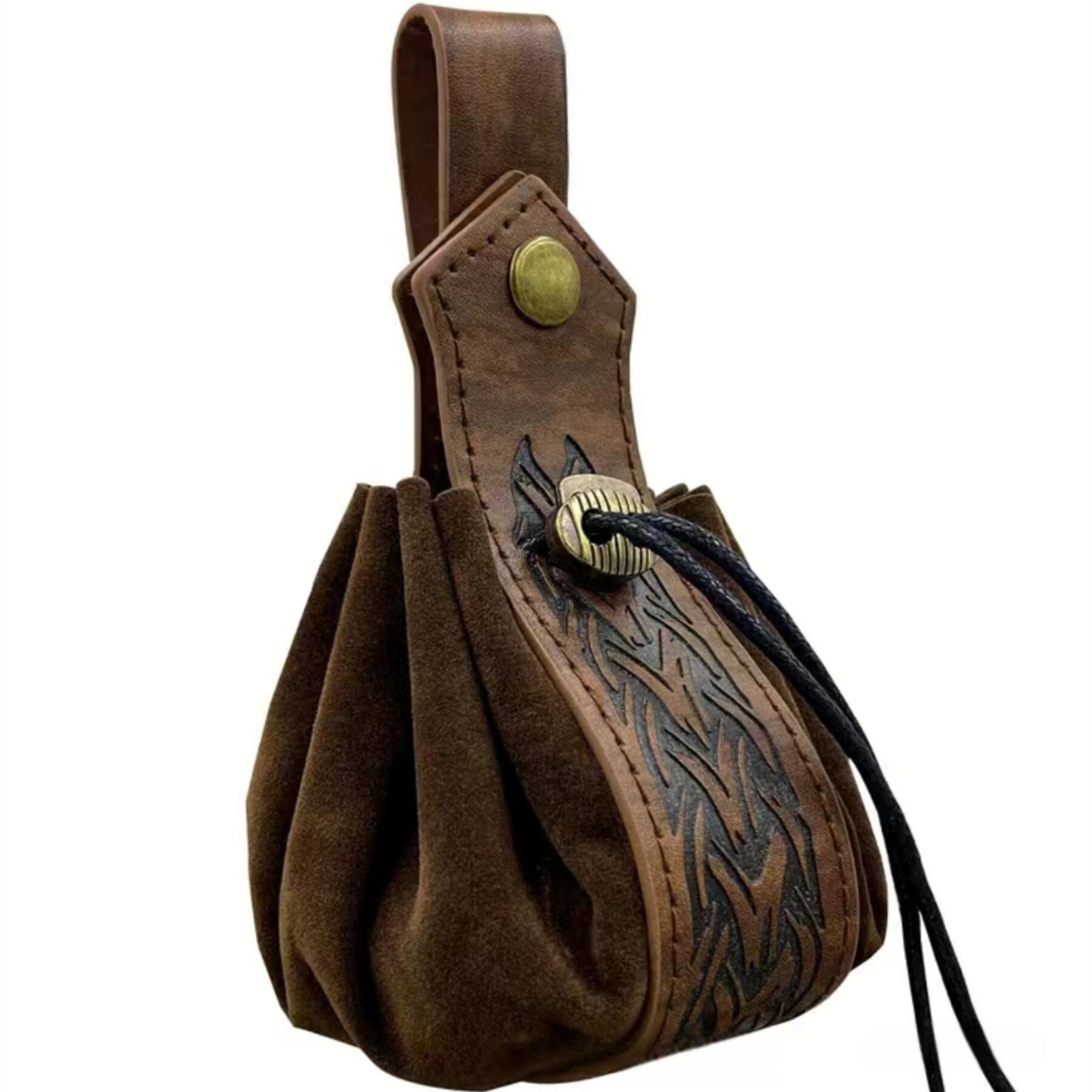 Medieval Vintage PU Leather Pouch