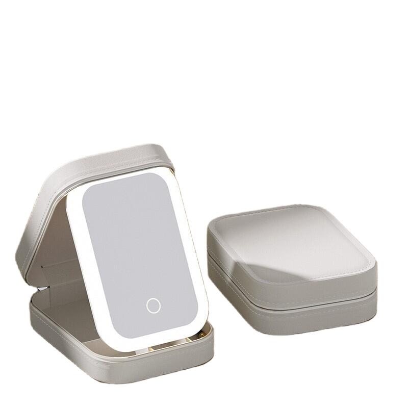 Travel Makeup Case With LED Mirror