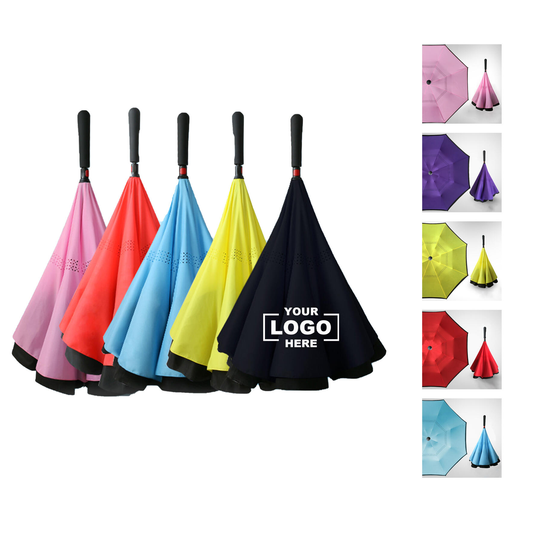 Two-Tone Reverse Umbrella