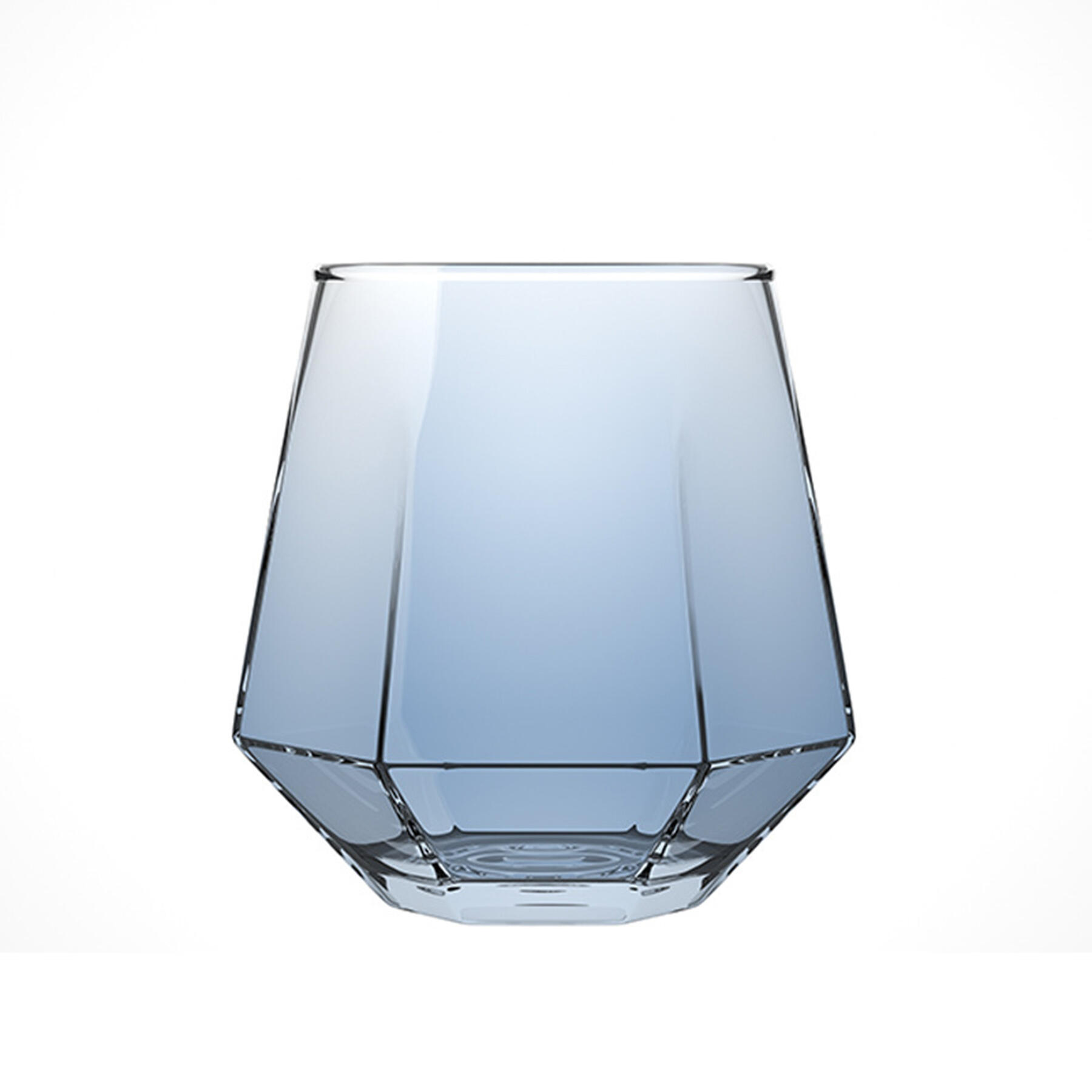 10 oz Stemless Diamond Wine Glass
