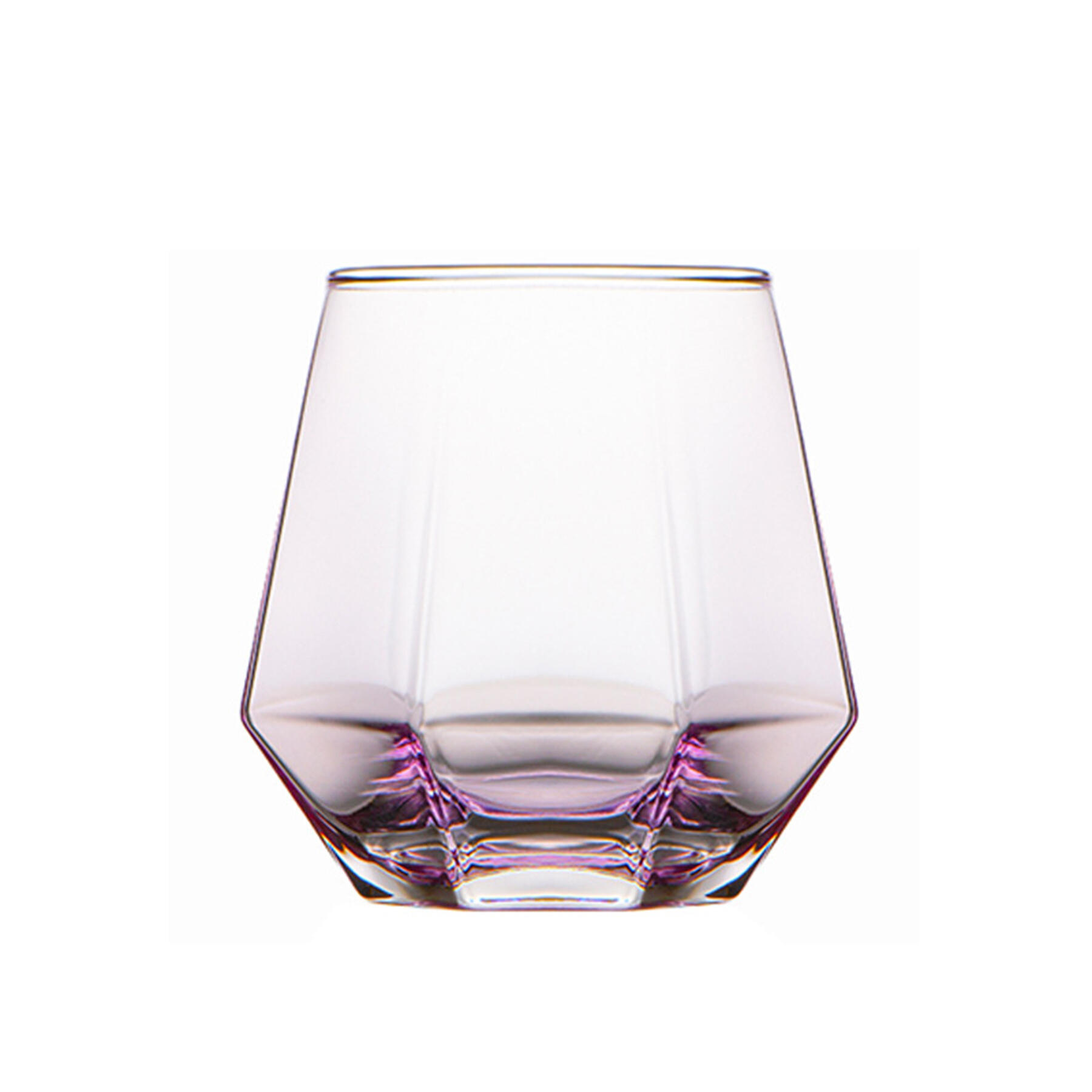 10 oz Stemless Diamond Wine Glass