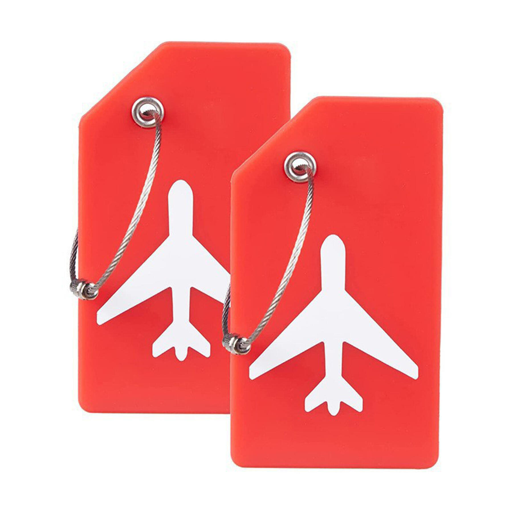 Durable Silicone Travel Bag Tag