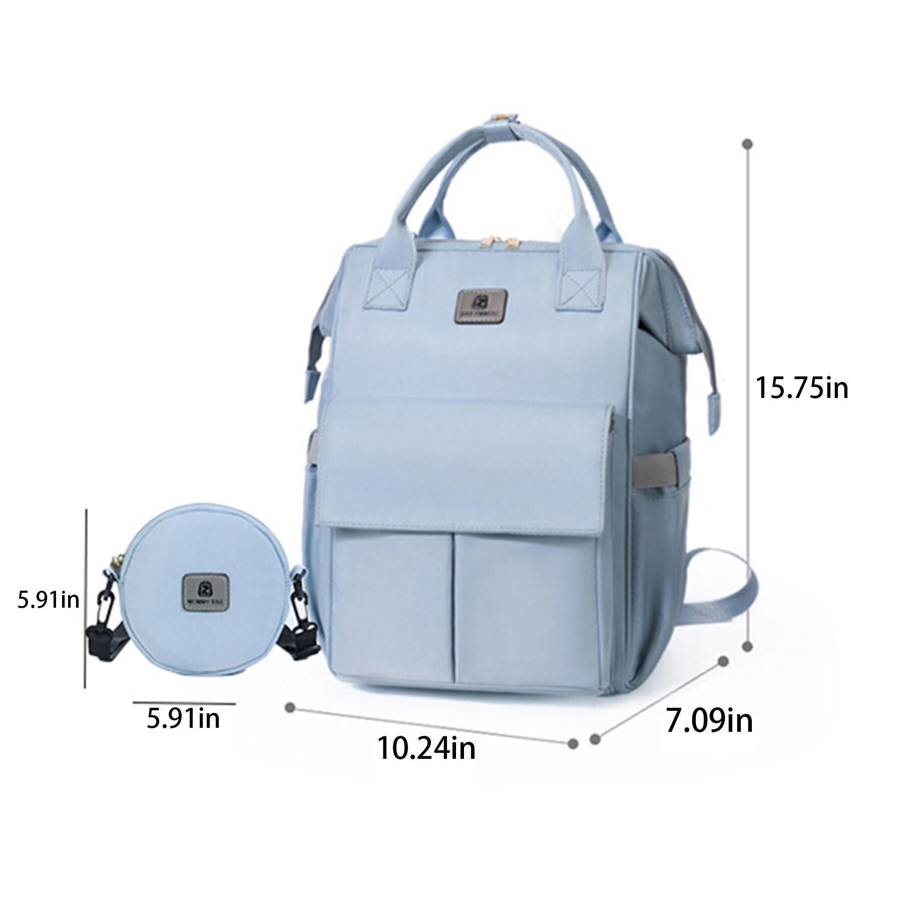Spacious Diaper Bag Backpack