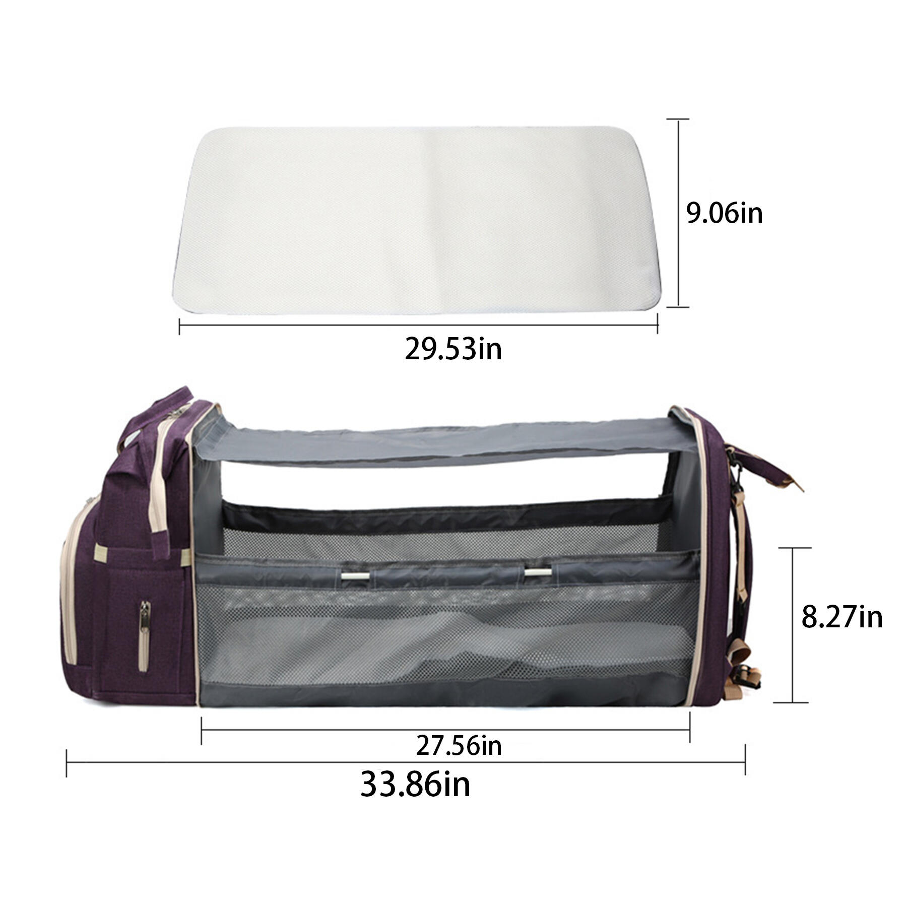 Diaper Bag Backpack for Travel