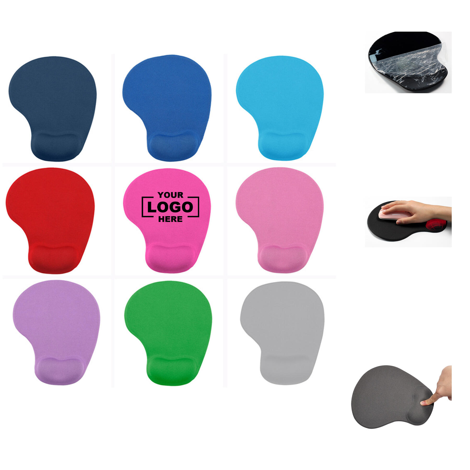 Ergonomic Mouse Pad with Wrist Support