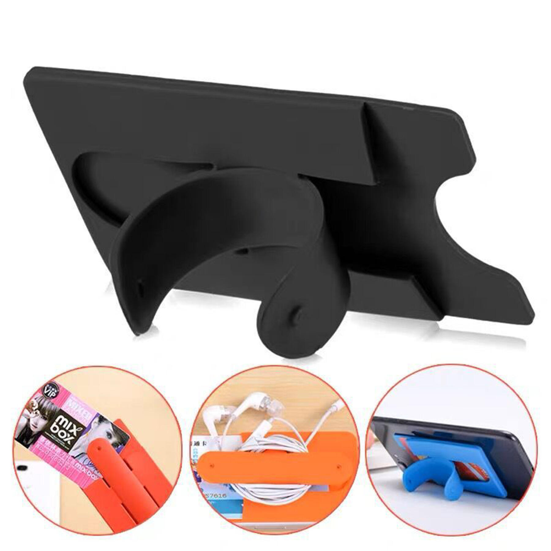 Silicone Phone Wallet with Kickstand