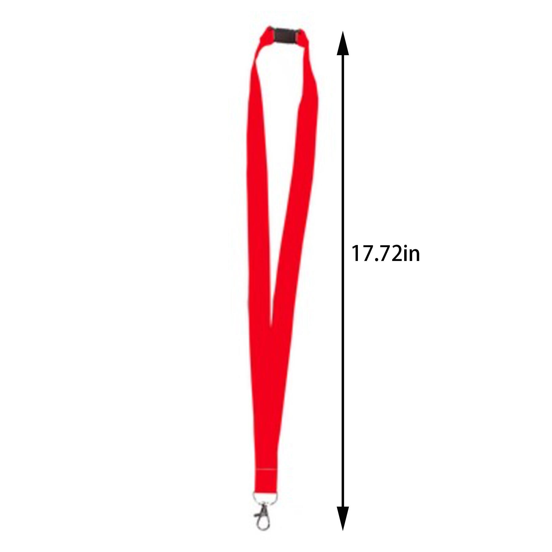 Colorful Lanyard with Lobster Claw and Safety Breakaway