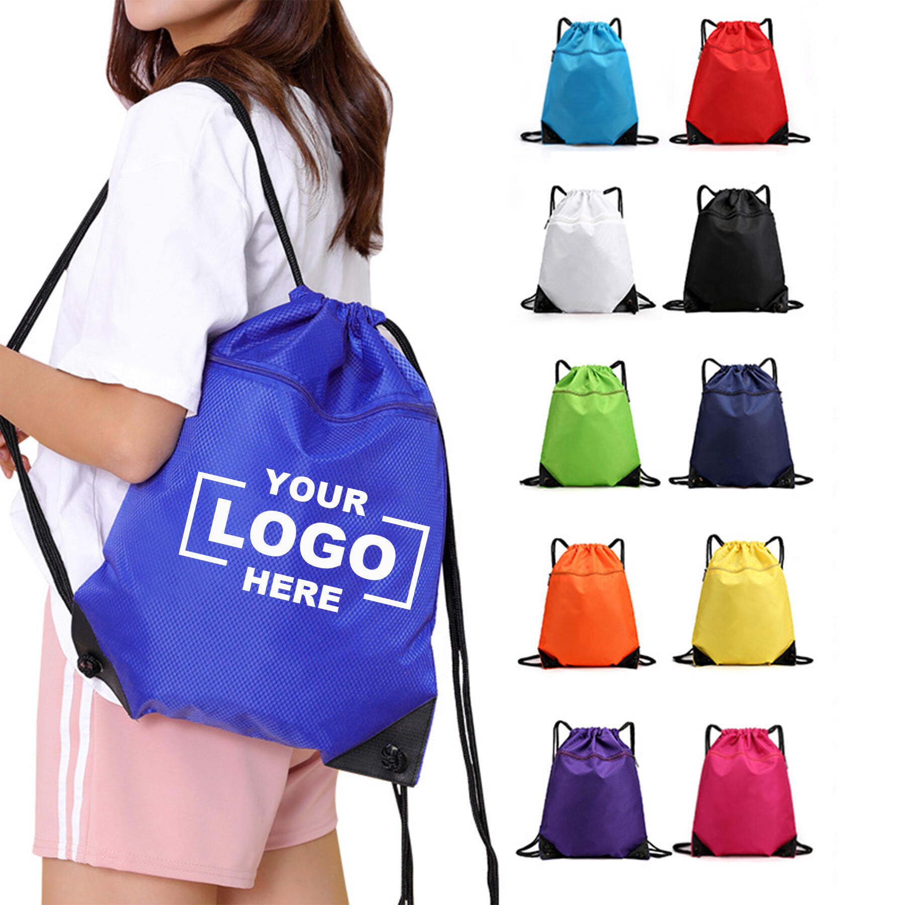 Polyester Drawstring Backpack