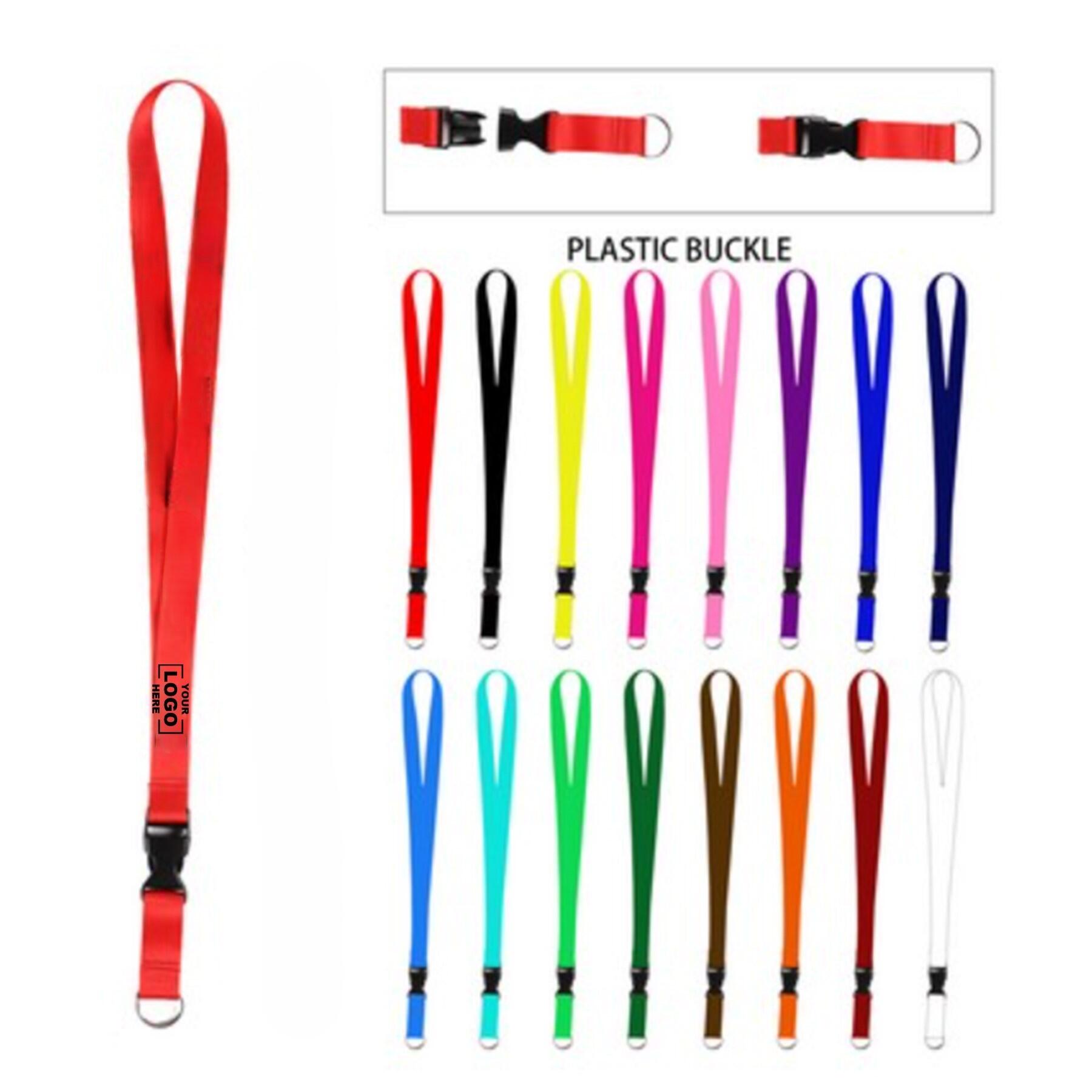 Adjustable Full Color Lanyard with Metal Hook