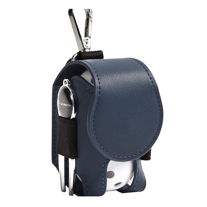 Golf Ball Carry Leather Bag