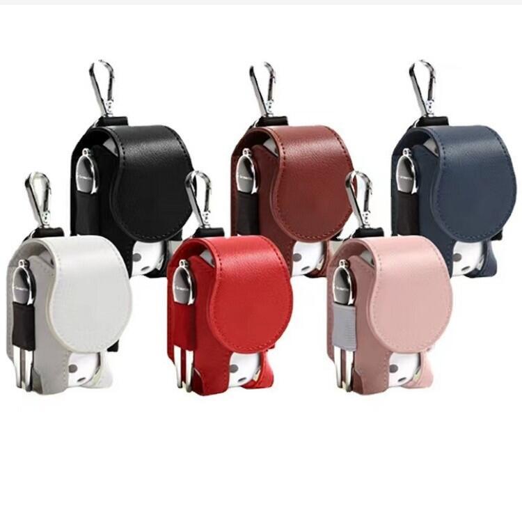 Golf Ball Carry Leather Bag
