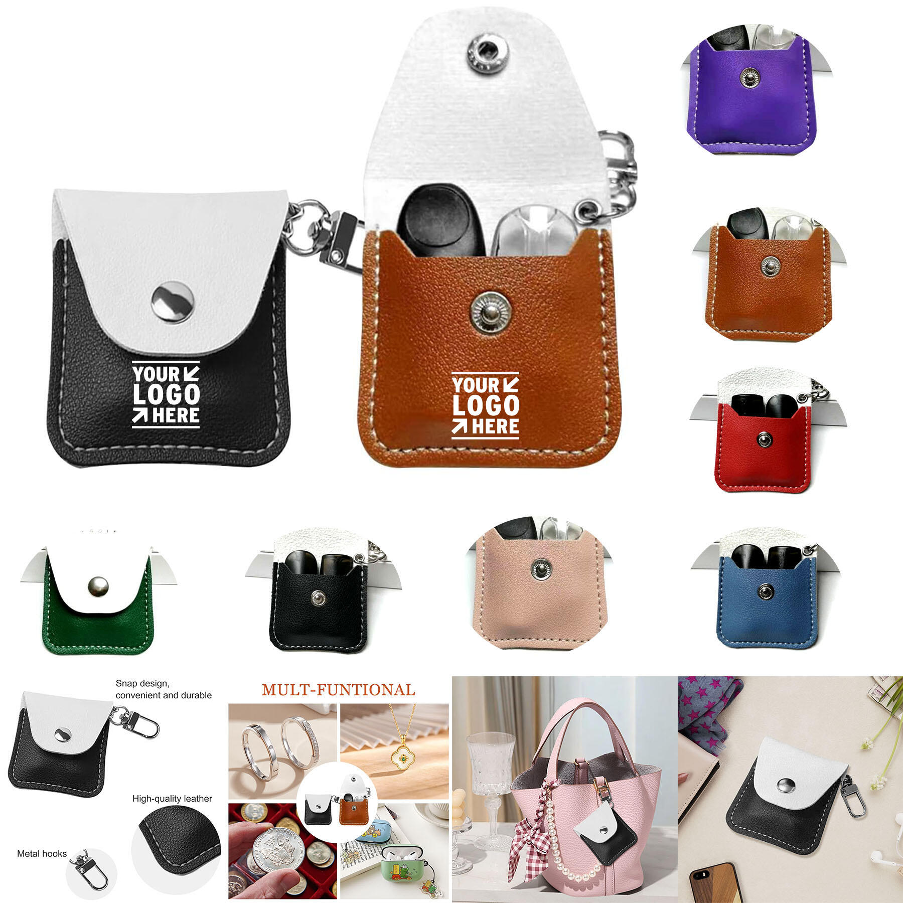 Leather Case for Smoking Accessories