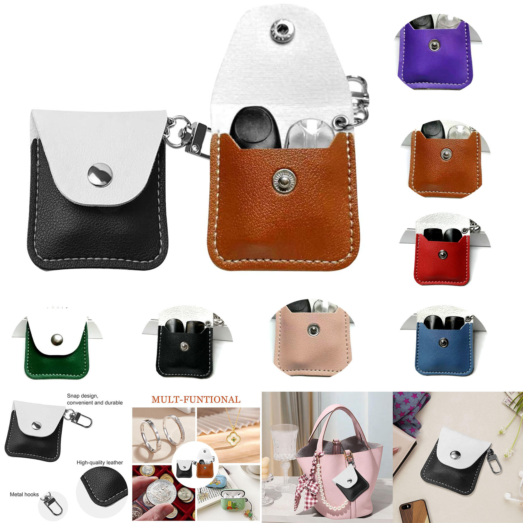 Leather Case for Smoking Accessories