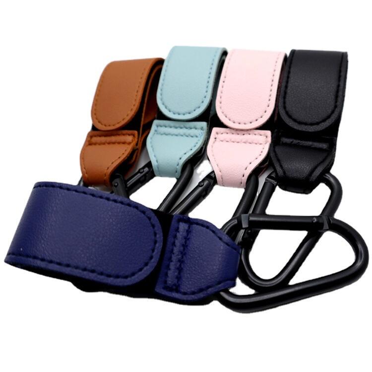 PU Stroller Hook with Velcro Strap