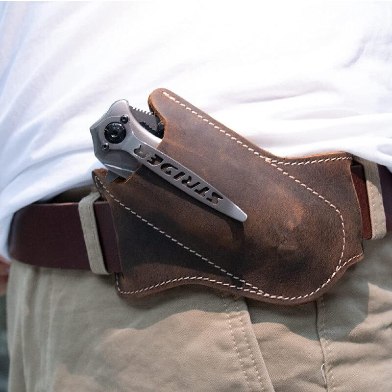Leather Knife Sheath for Belt