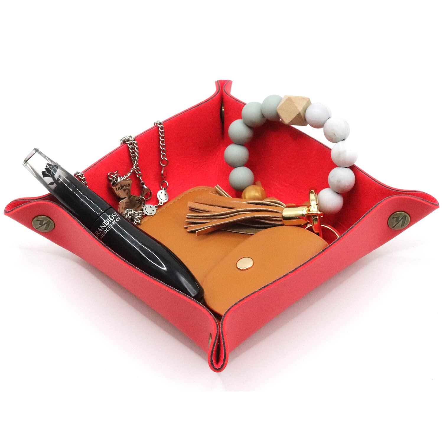 Leather Jewelry Storage Tray