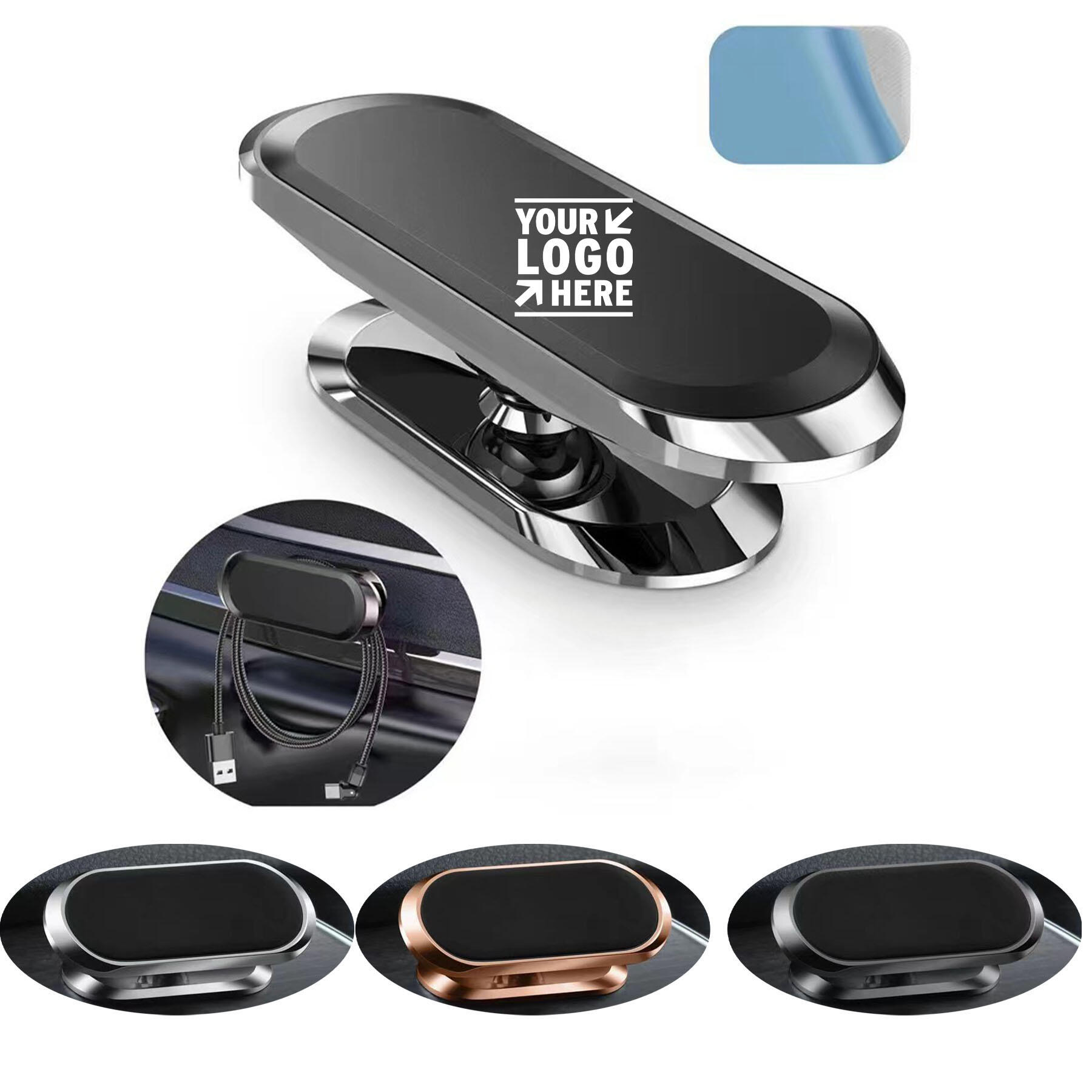 Magnetic phone holder for car