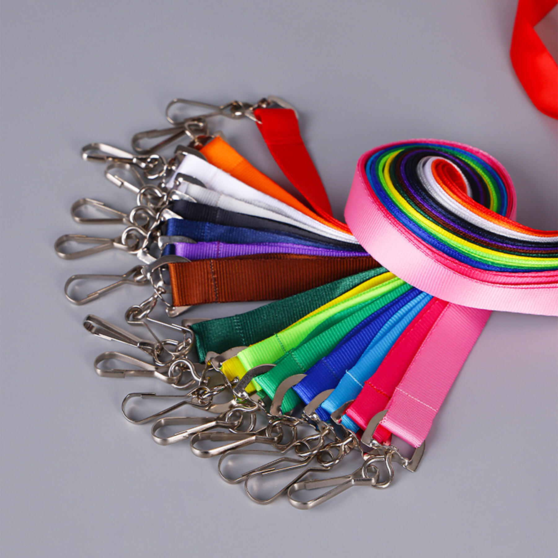 3/4 Inch Full Color Lanyard with J Hook