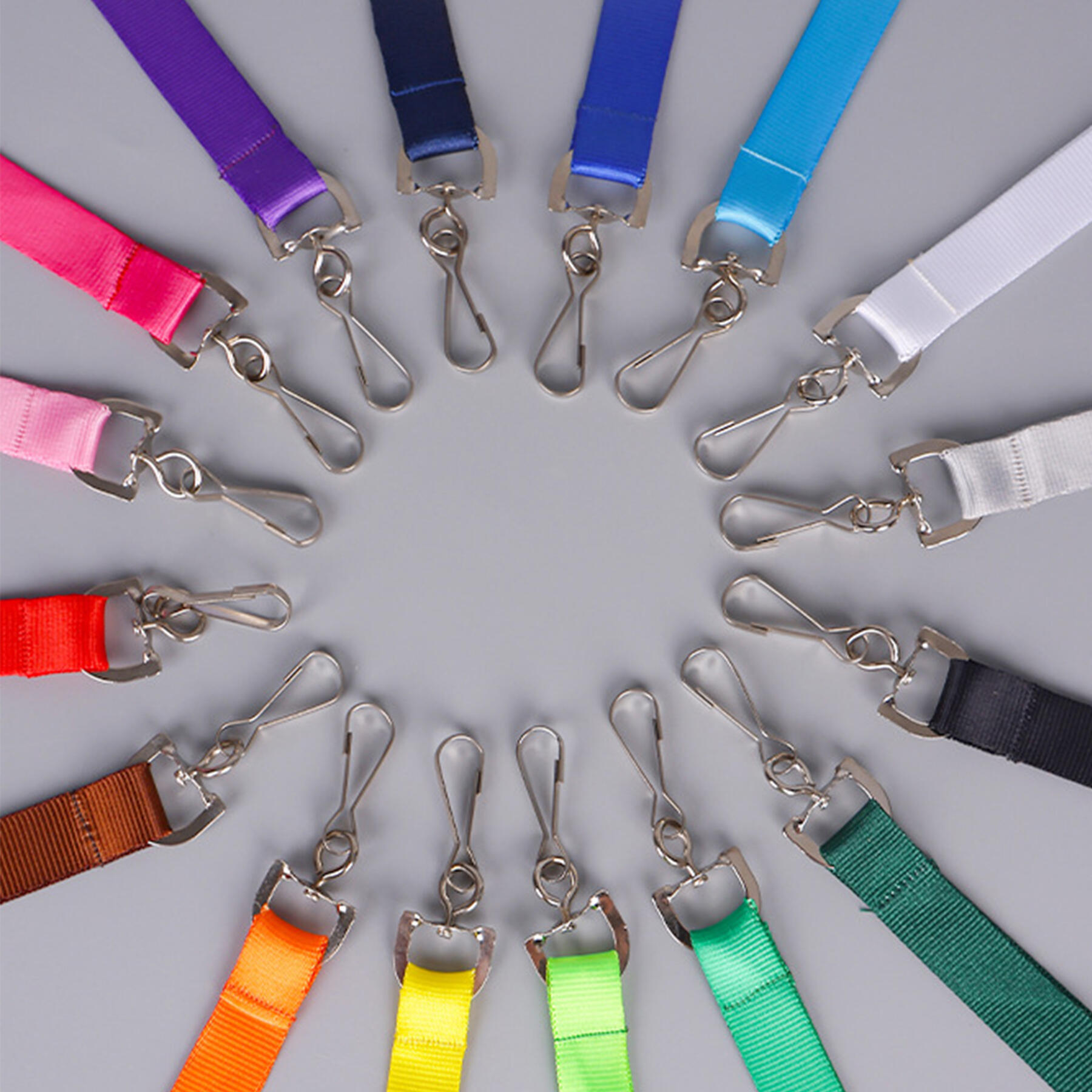 3/4 Inch Full Color Lanyard with J Hook