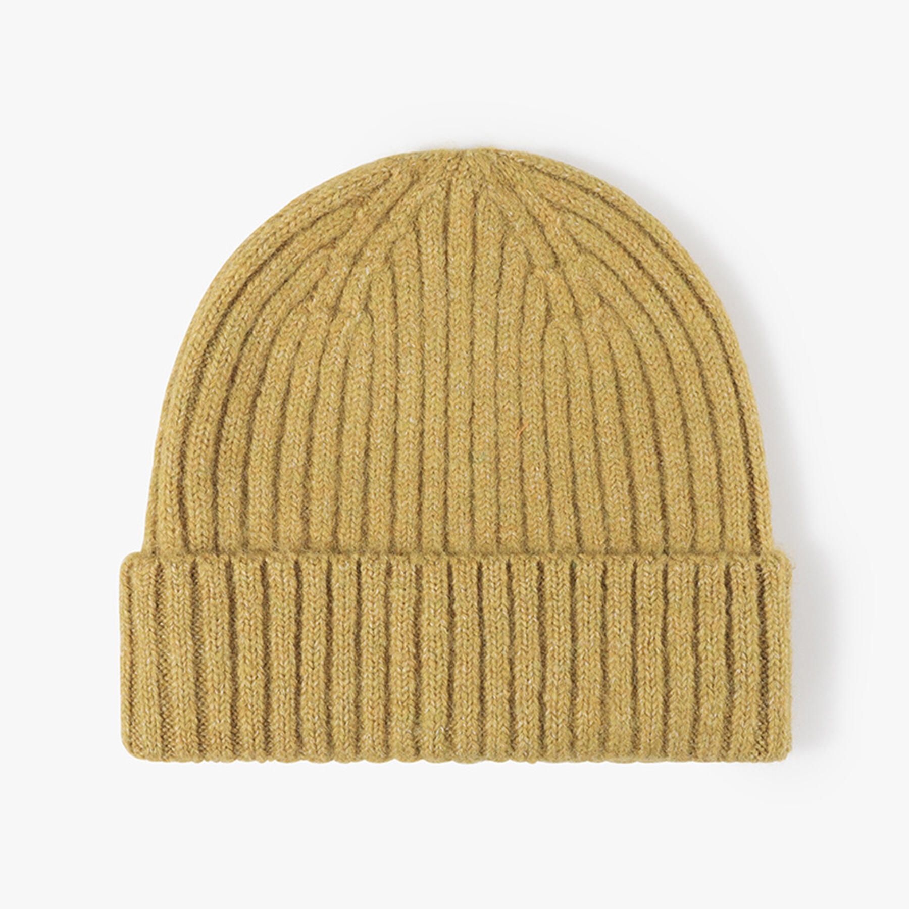 Cuffed Knit Beanie Hat