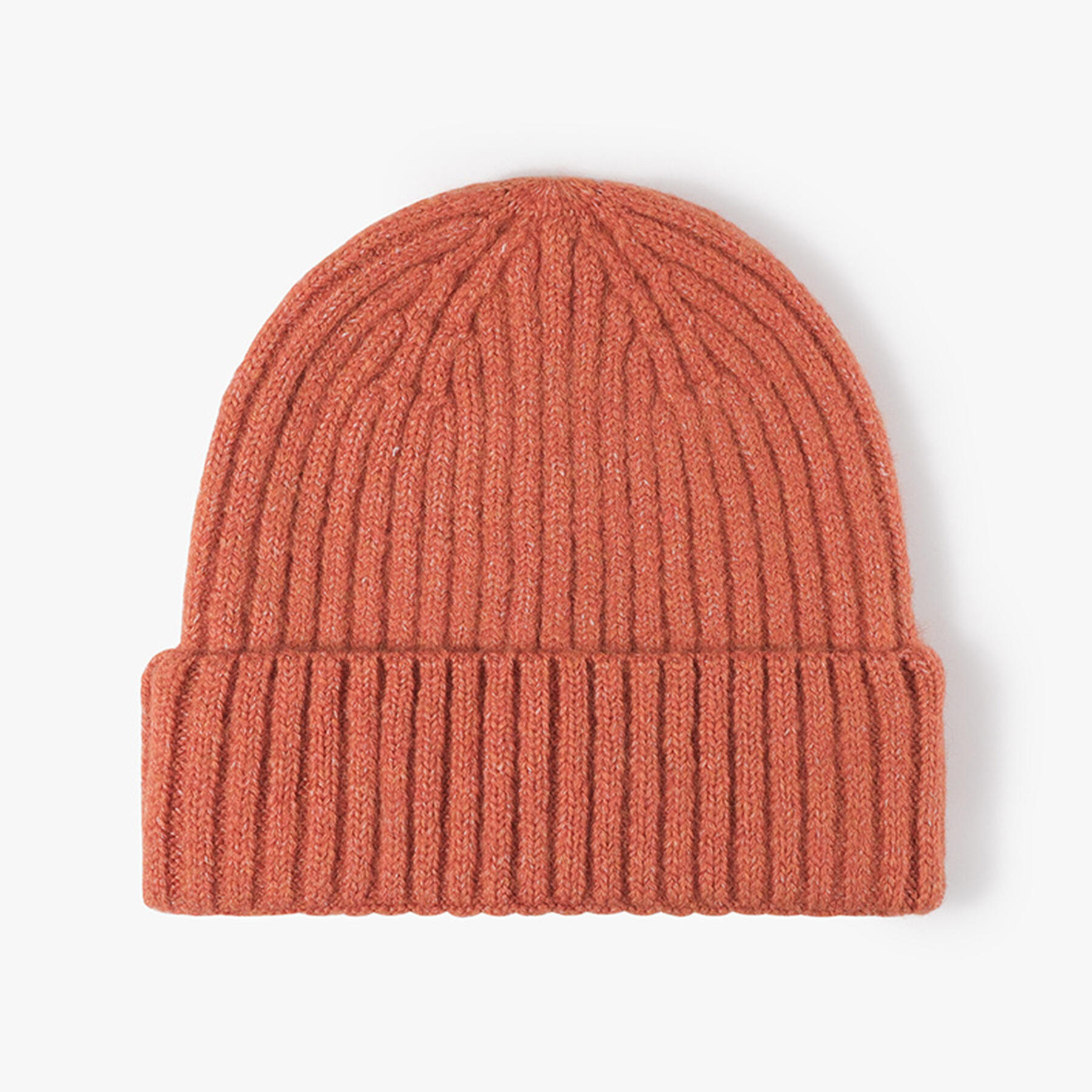 Cuffed Knit Beanie Hat