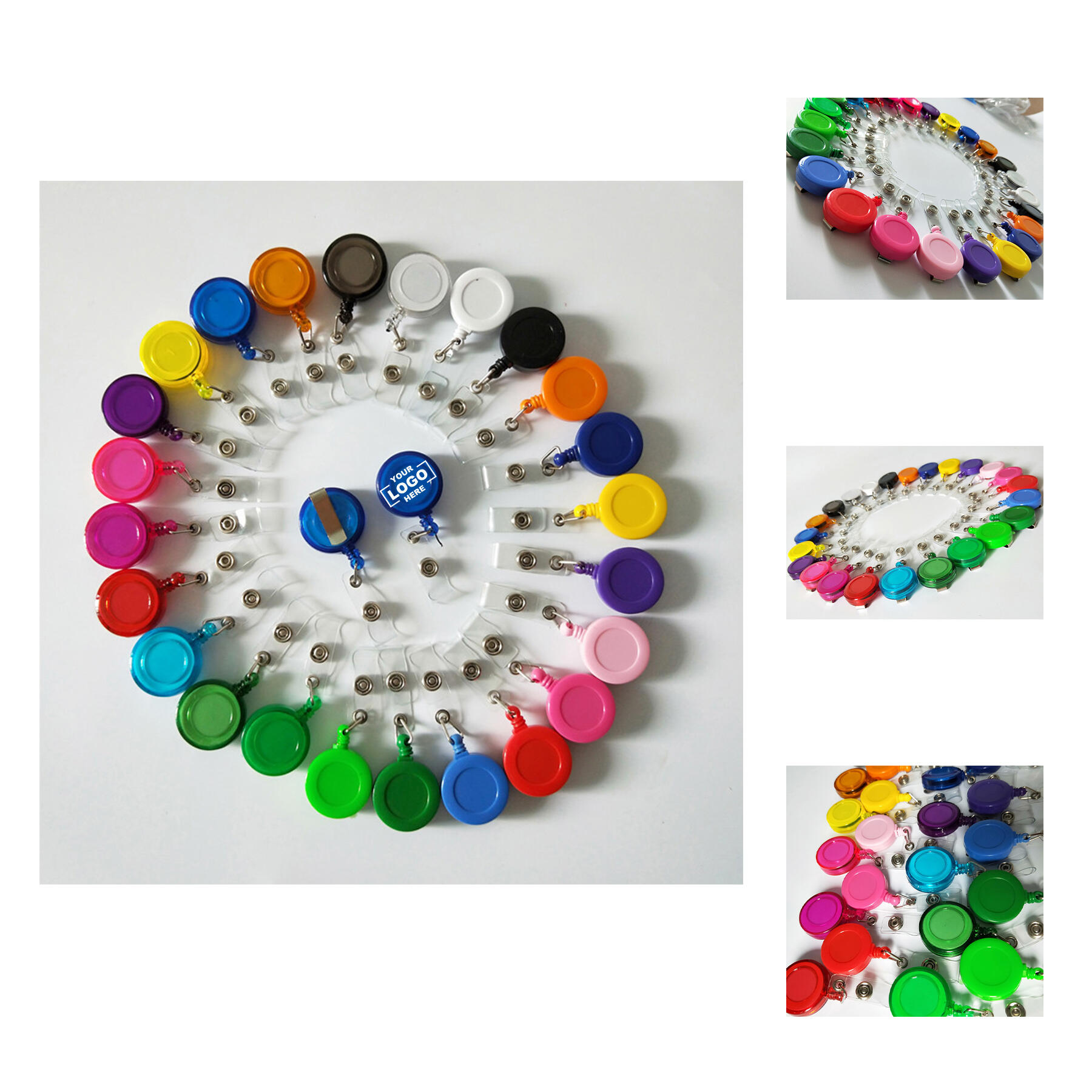 Retractable Badge Reel Clip