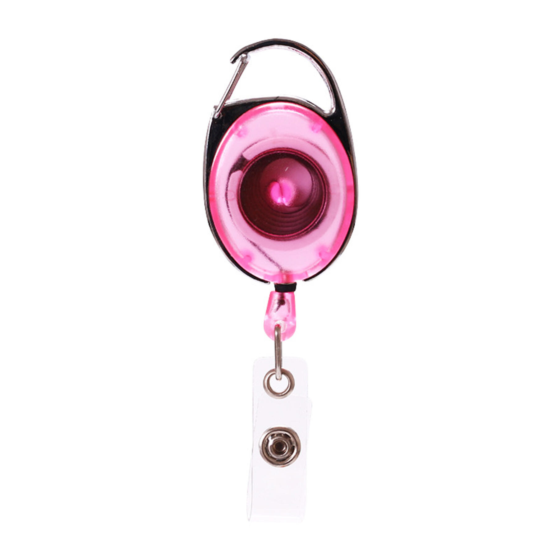 Carabiner Badge Holder Clip