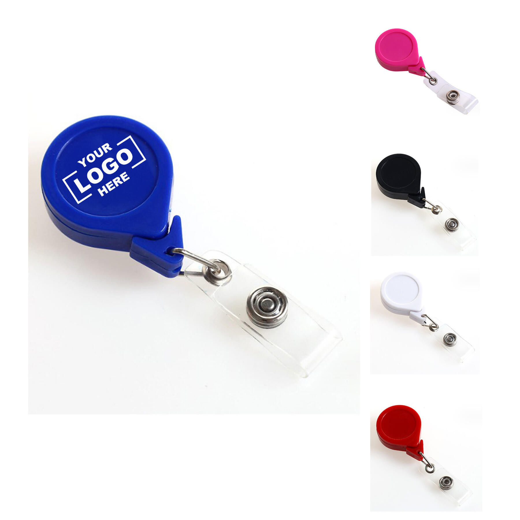 Retractable Badge Holder with Belt Clip