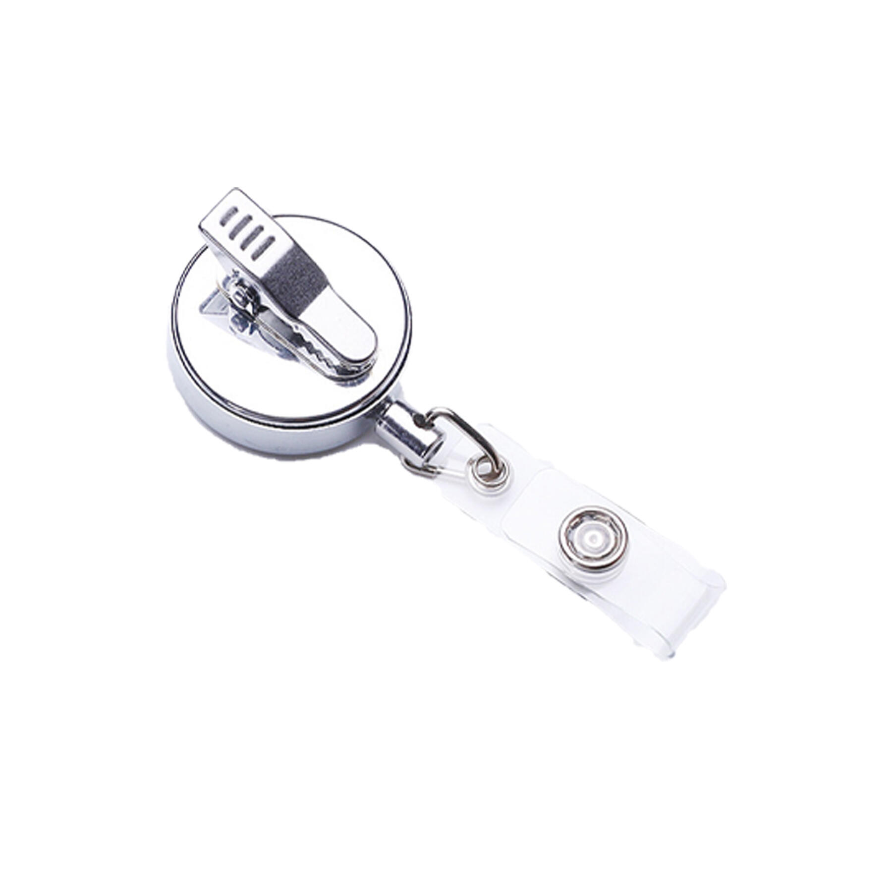 Round Badge Reel Holder with Clip