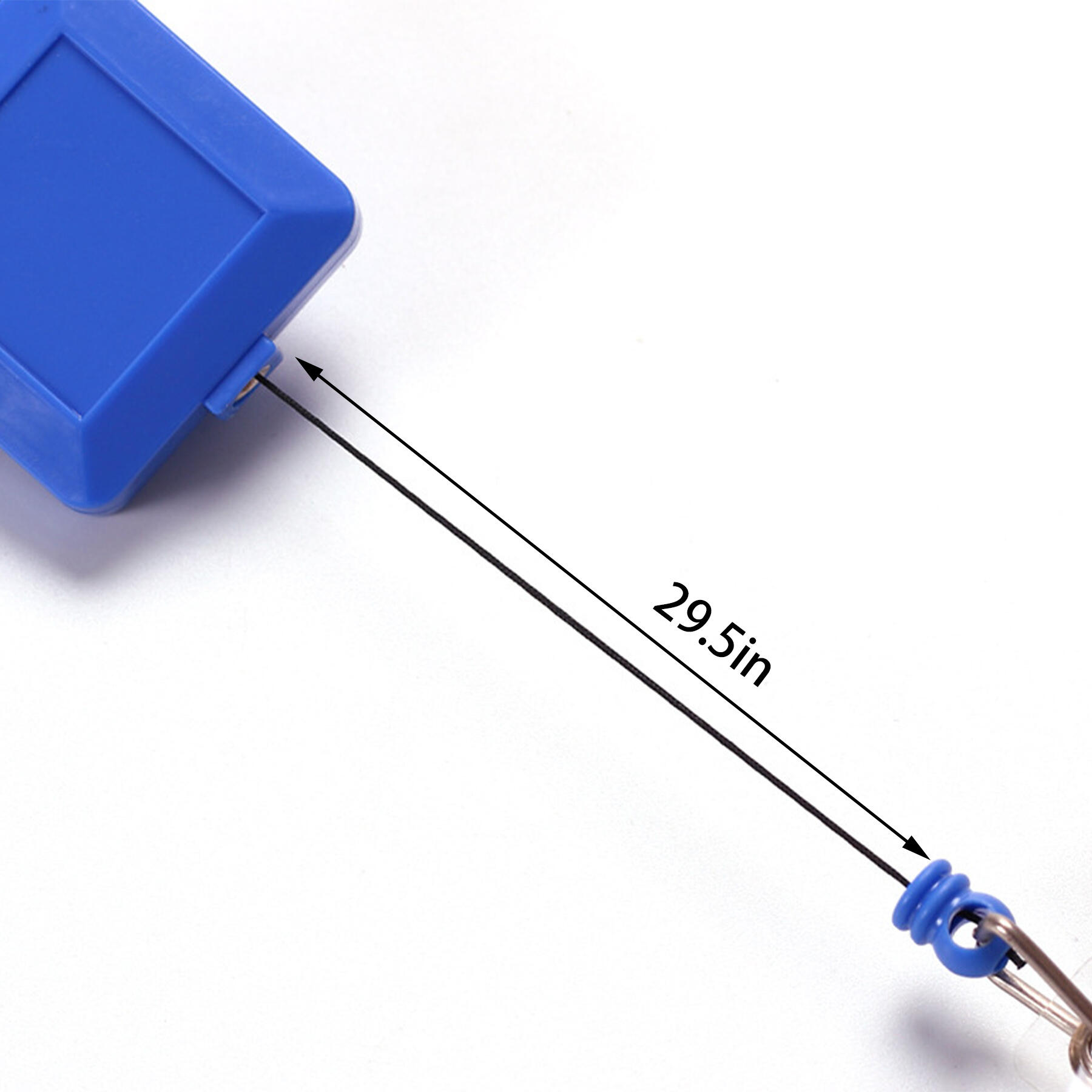 Square Retractable Badge Reel Holder