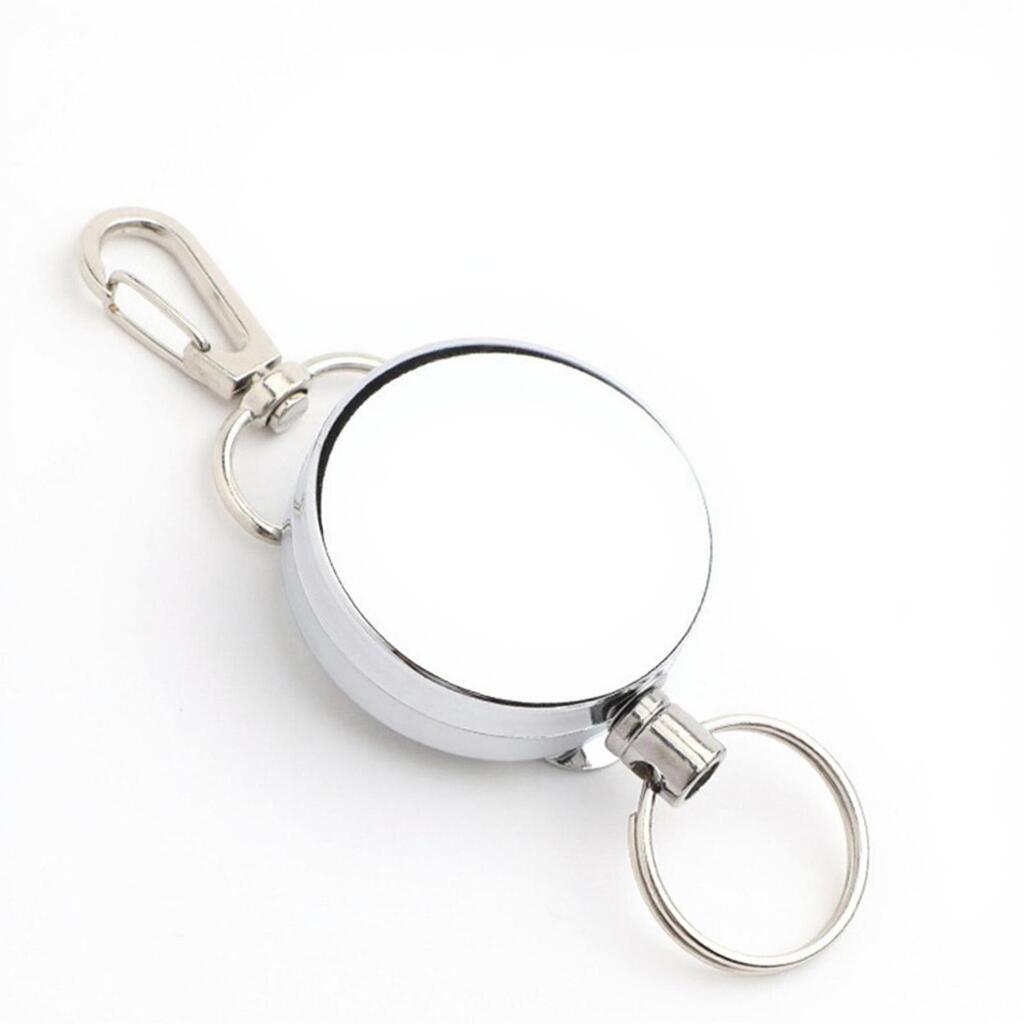 Heavy Duty Metal Badge Reel with Belt Clip for Outdoors