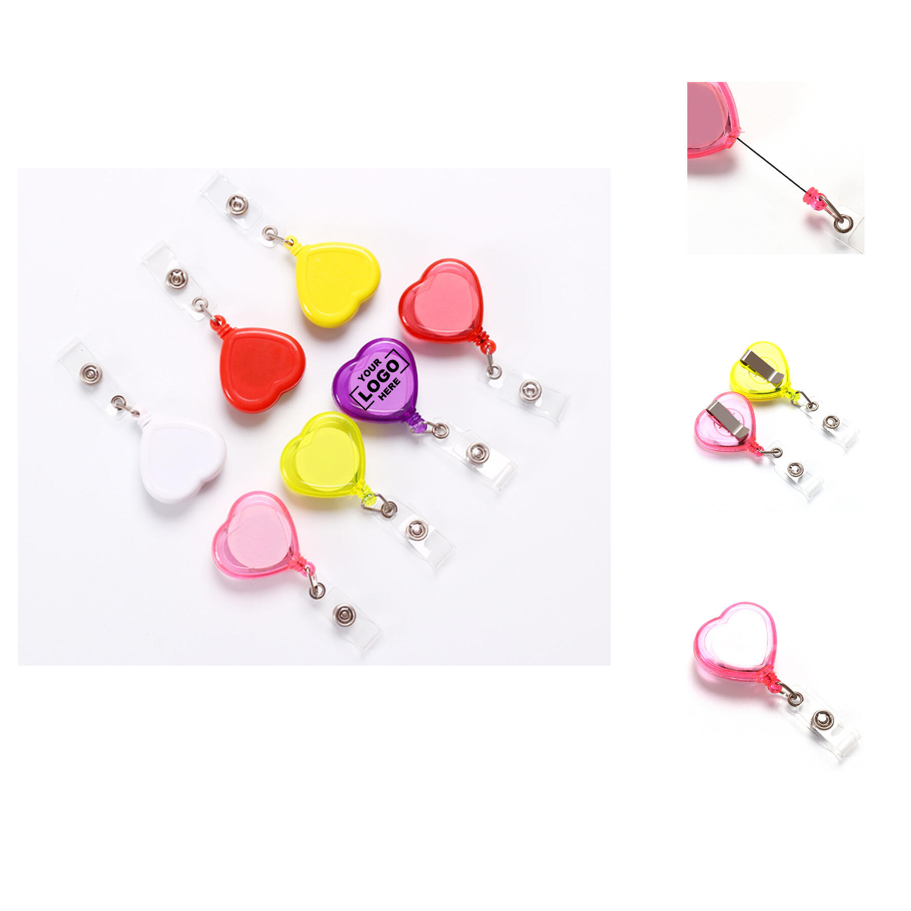 Heart Badge Holder Reel
