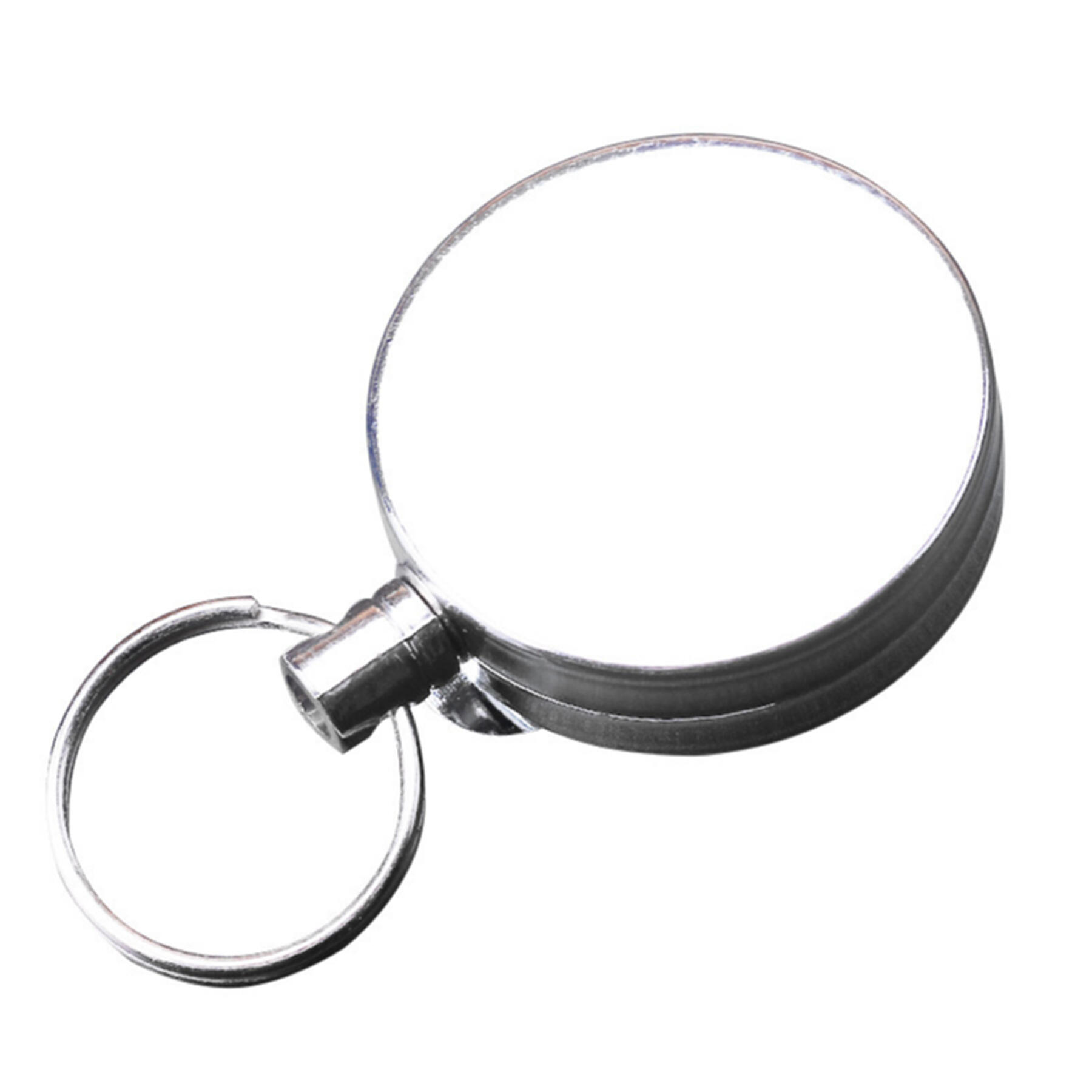 Metal Badge Reel with Keyring