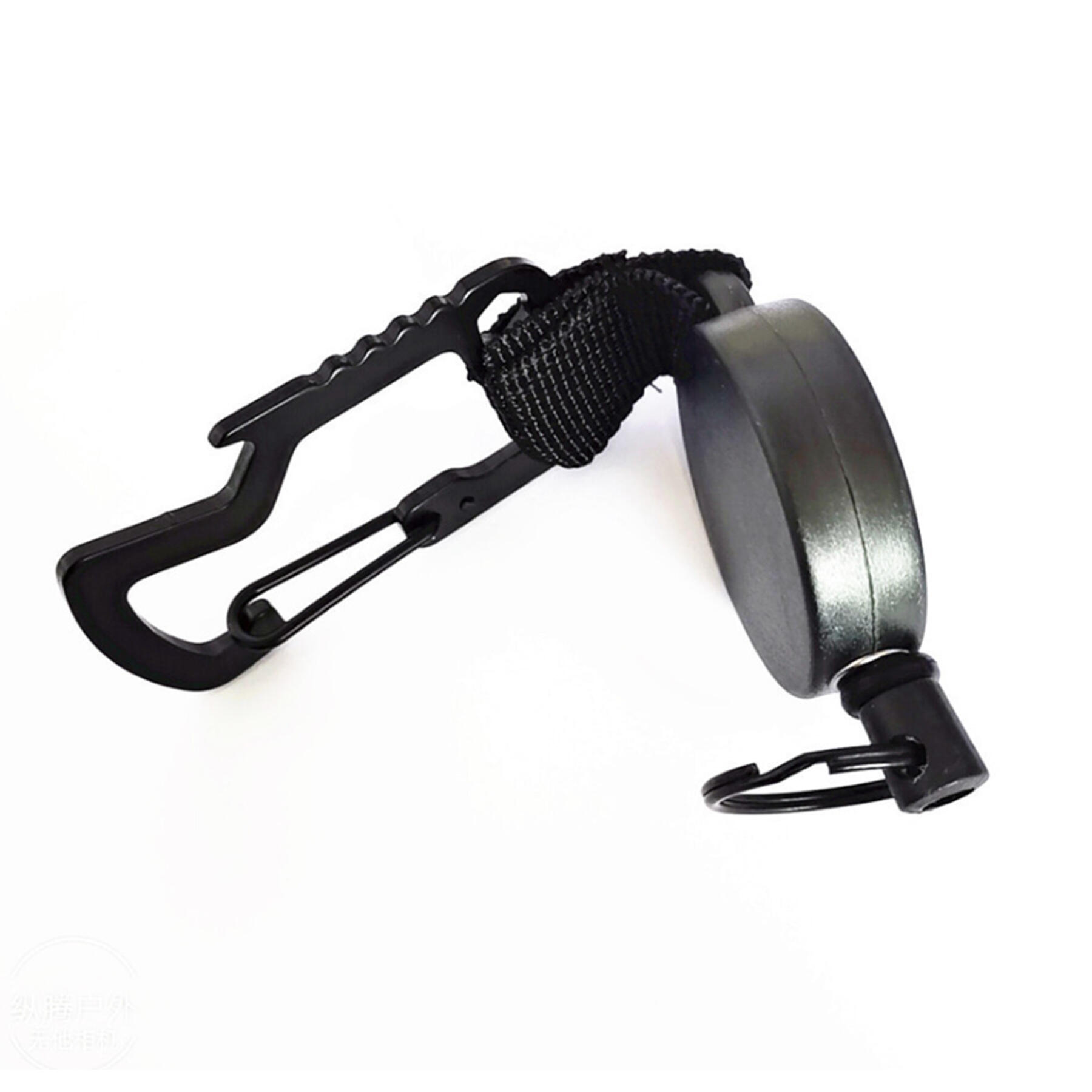 Heavy-Duty Carabiner Badge Holder with Keyring