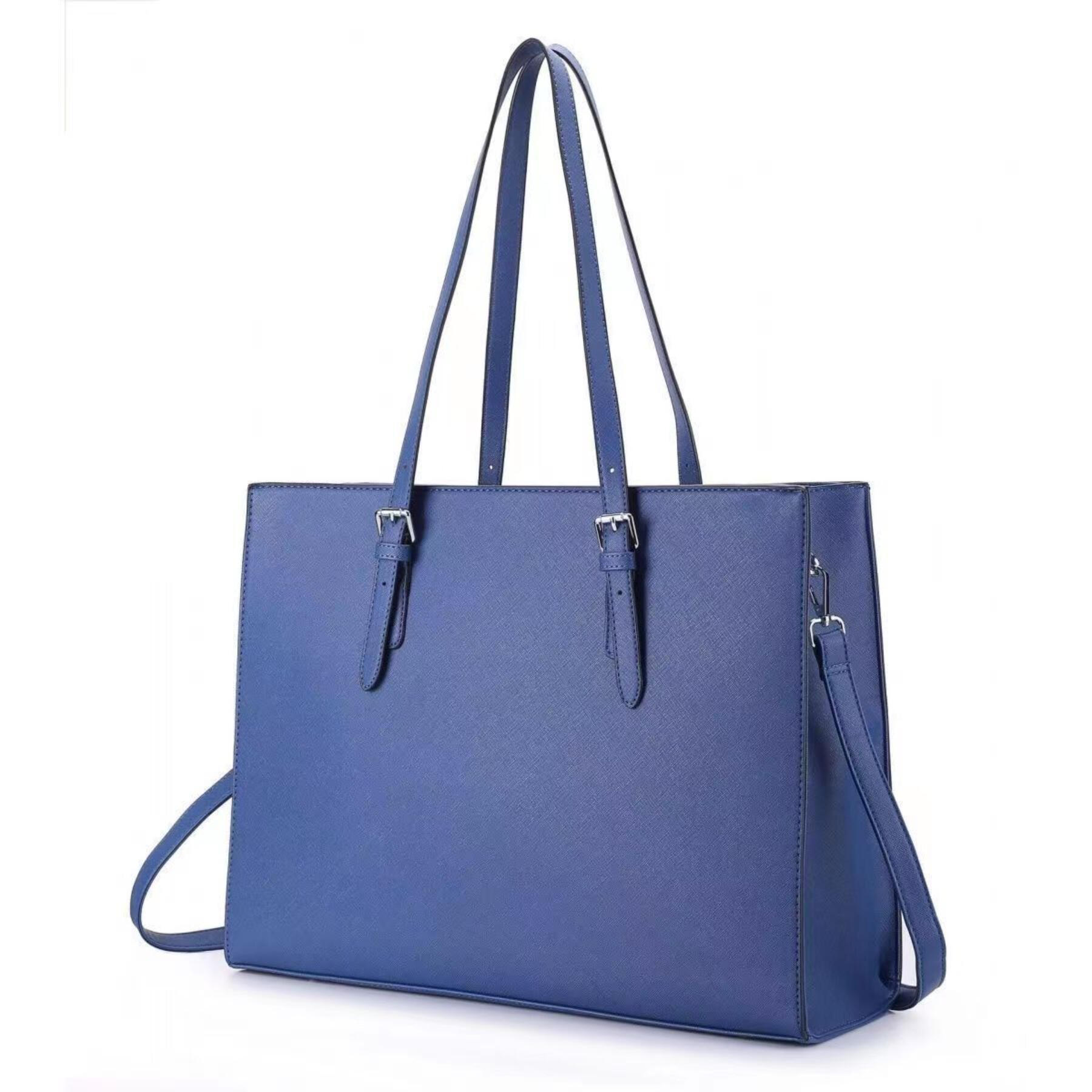 Waterproof Leather Laptop Tote