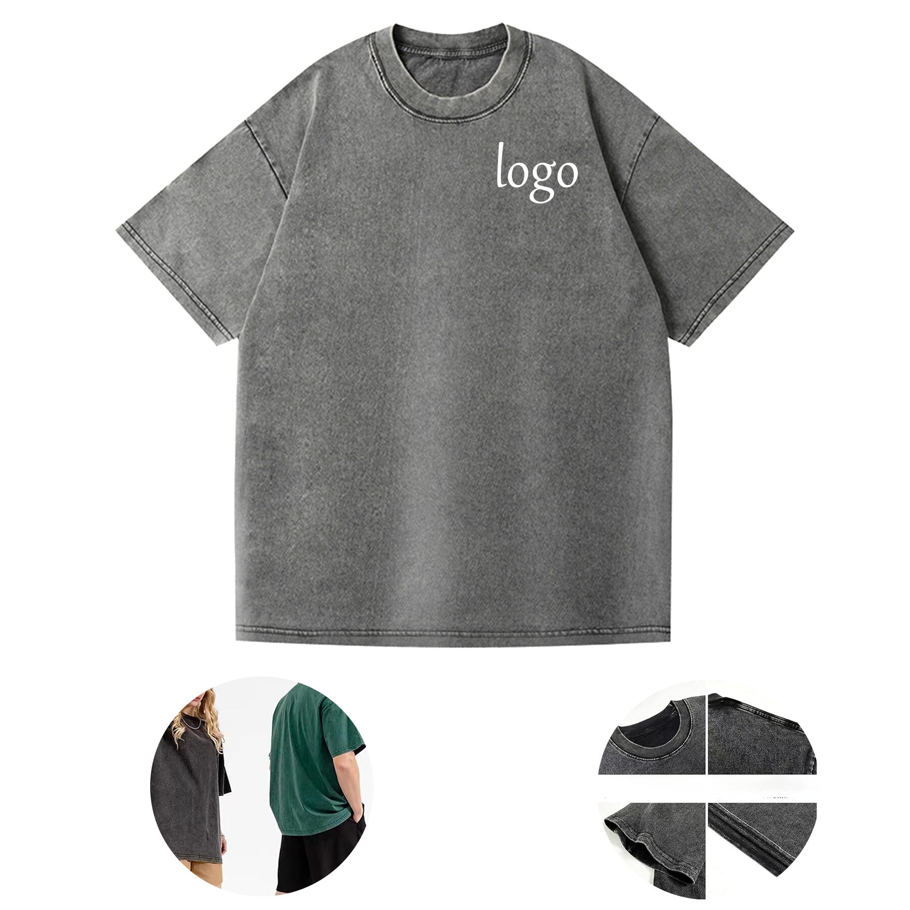 Vintage Washed Cotton Oversized T-Shirt