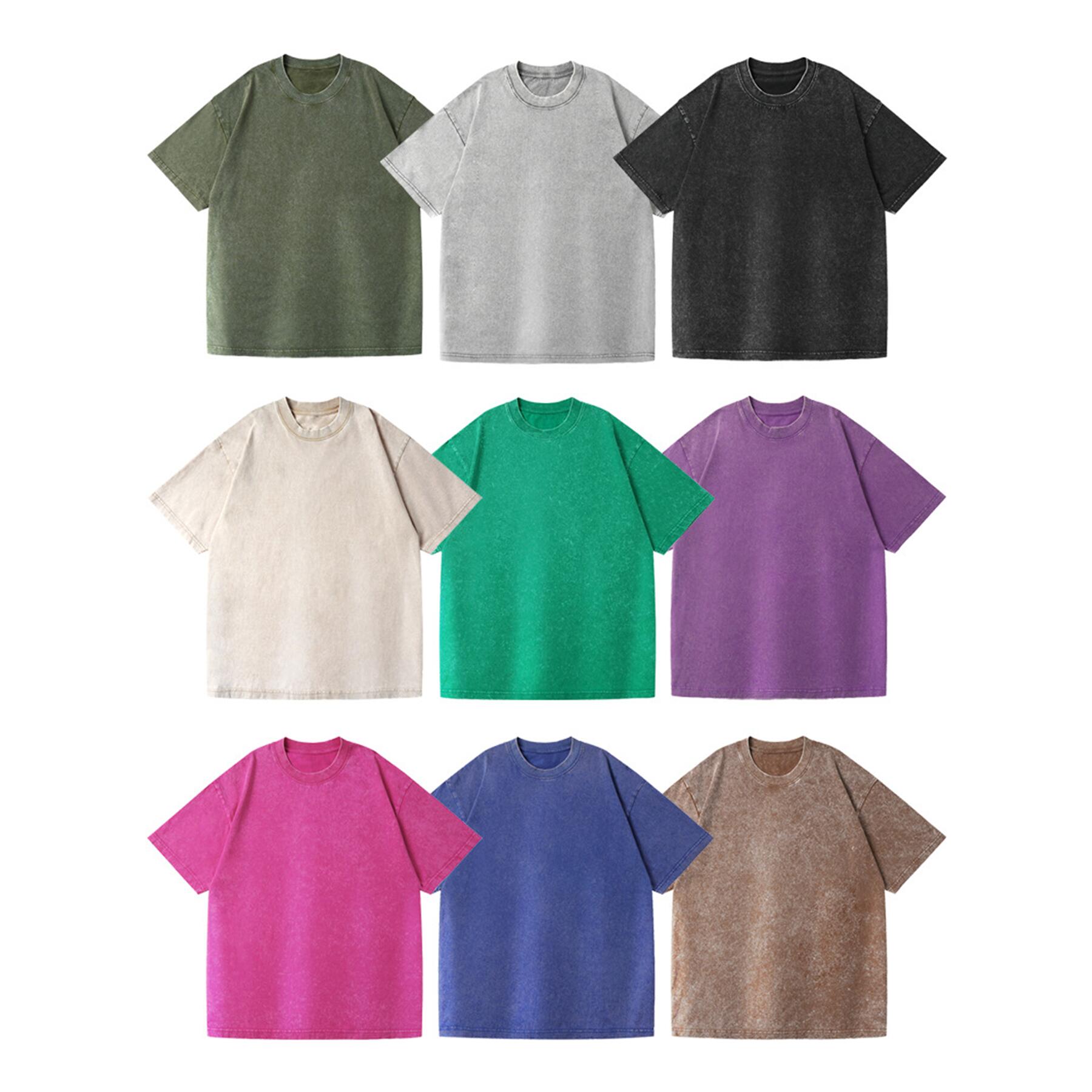 Vintage Washed Cotton Oversized T-Shirt