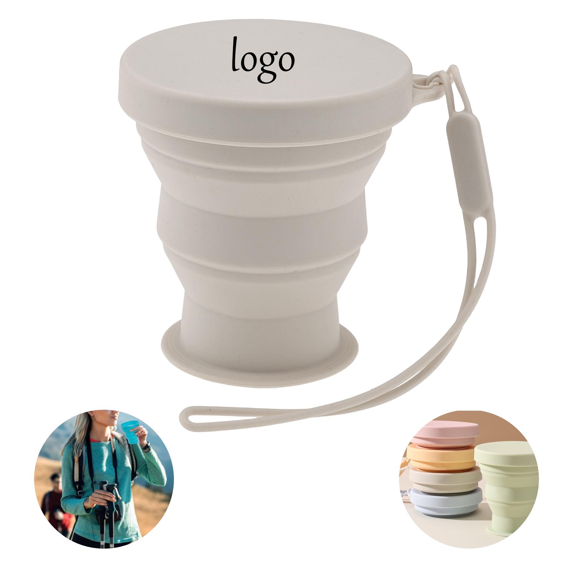 Collapsible Silicone Travel Water Cup