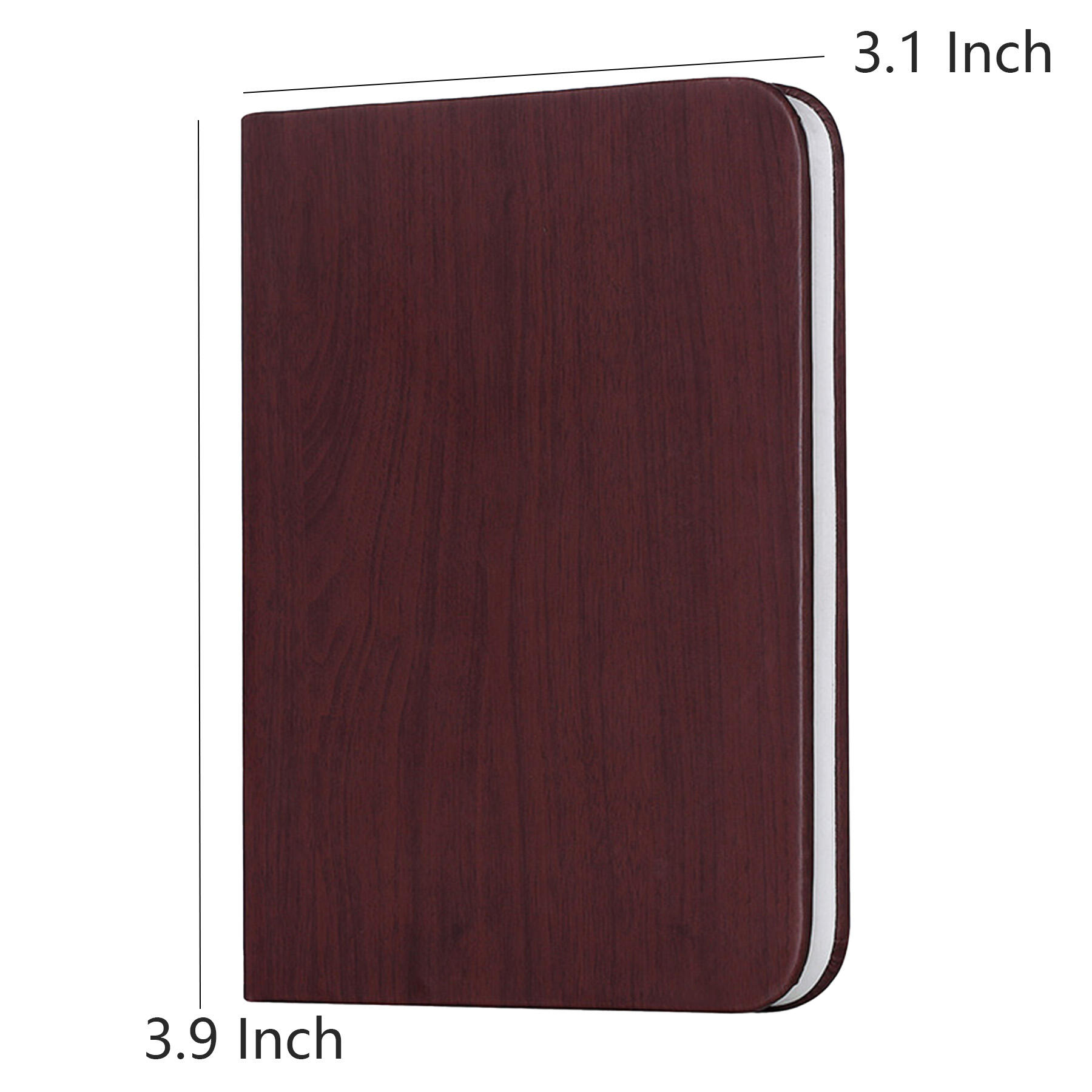 Rechargeable Wooden Folding Book Light