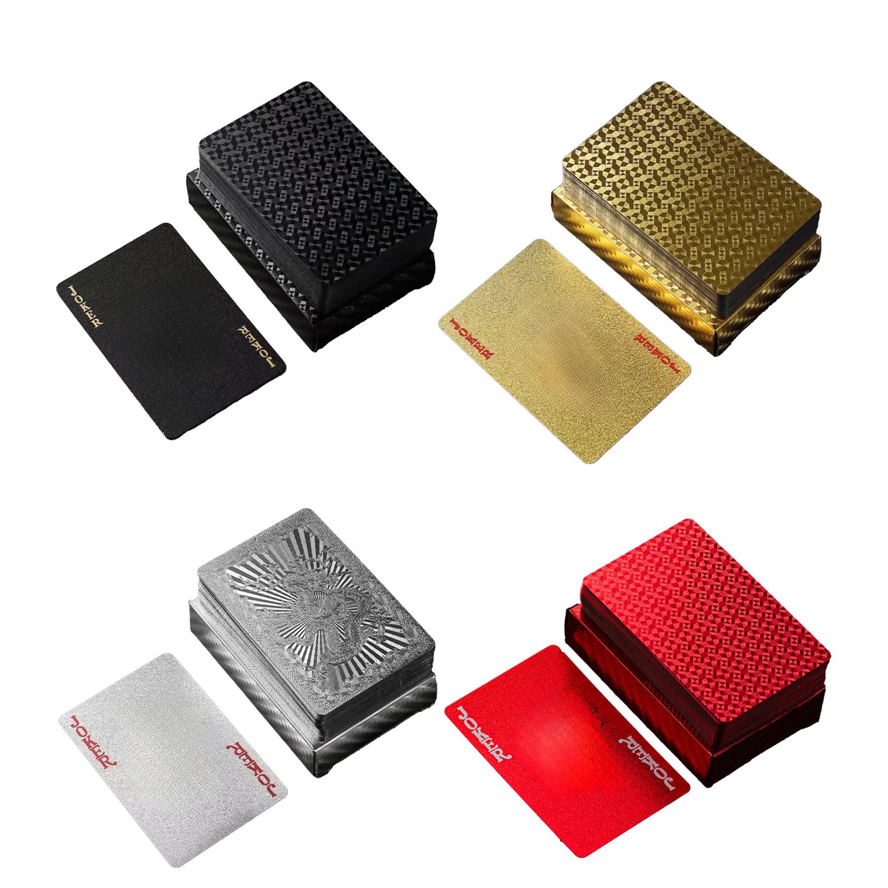Waterproof PVC Custom Playing Cards