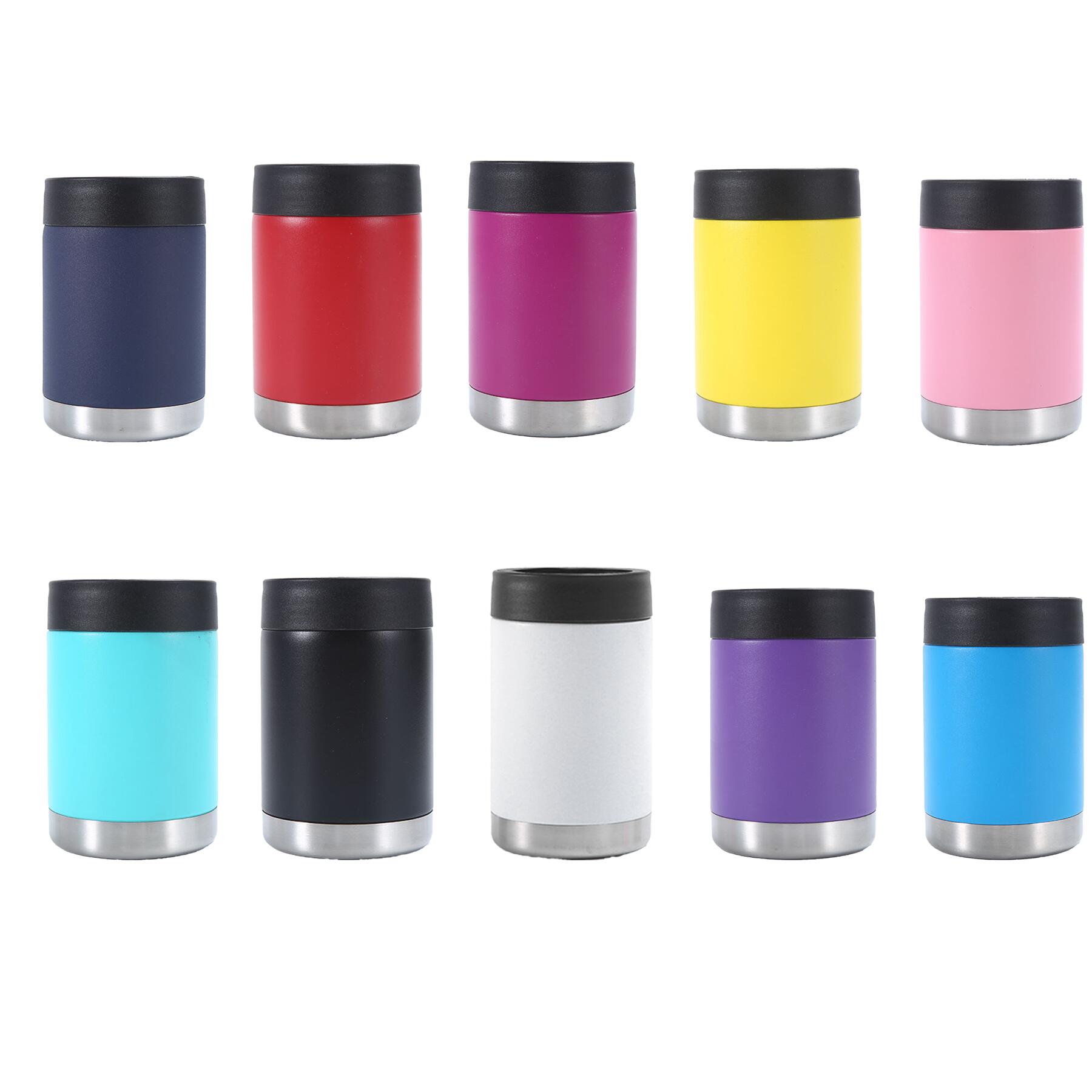 Insulated Stainless Steel Can Cooler Tumbler
