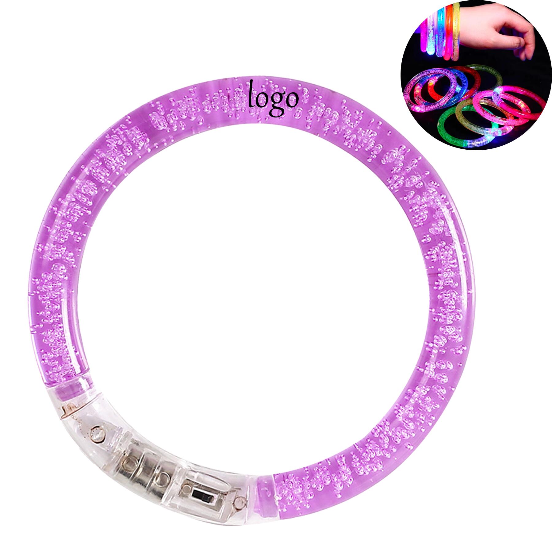 LED Glow Bubble Bracelet Party