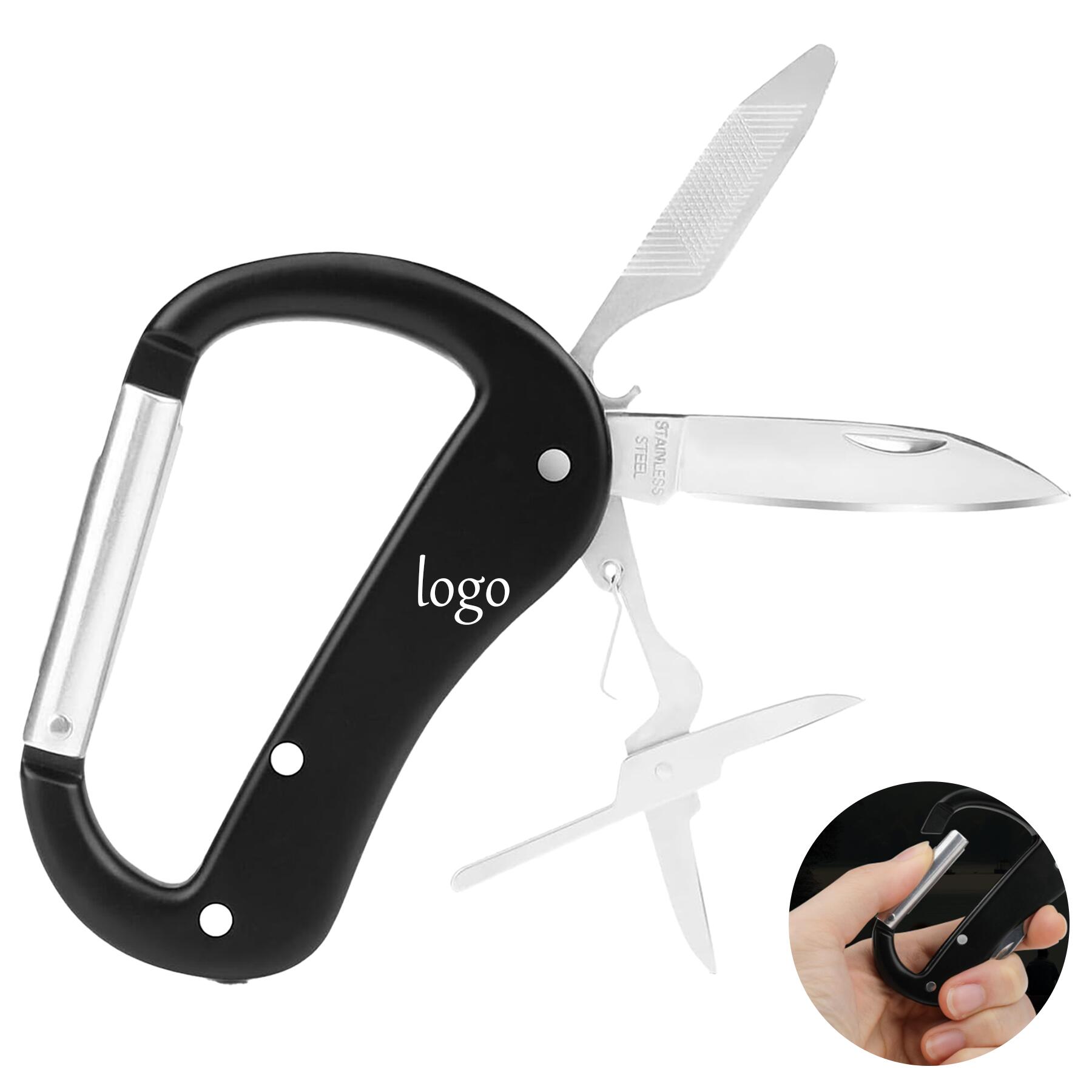 Heavy Duty Climbing Carabiner Survival Tool